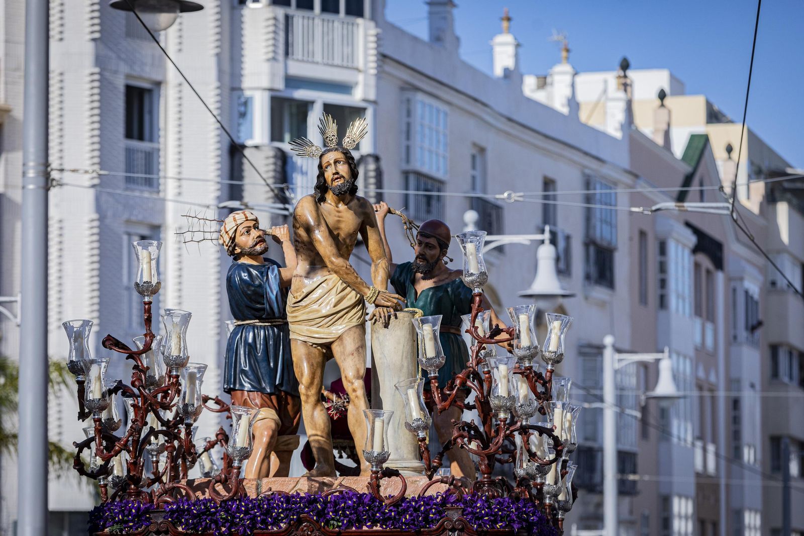 Las imágenes de la hermanad de Columna en la Semana Santa de 2025
