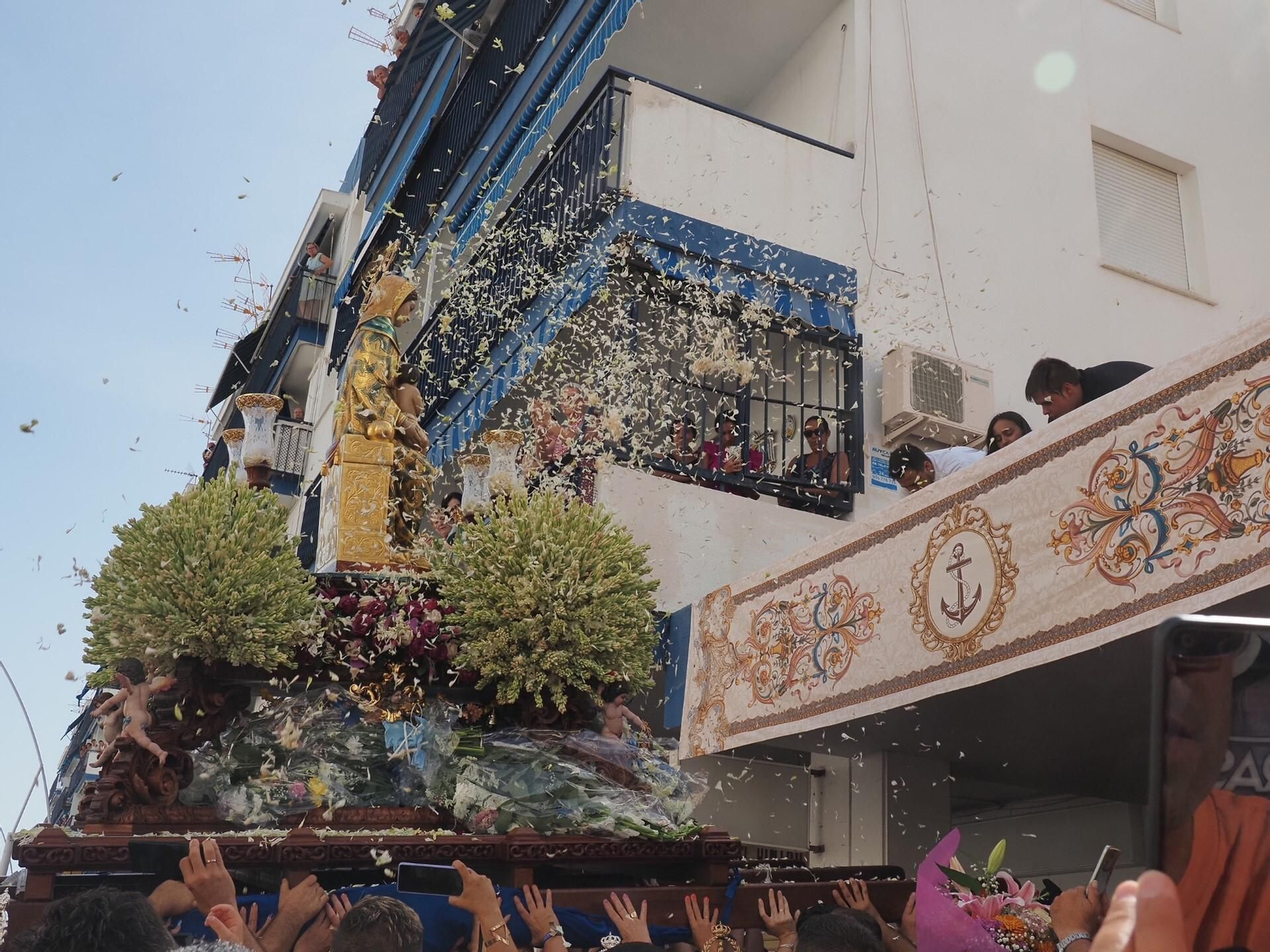 Las mejores imágenes de la procesión de la Virgen del Mar de Isla Cristina.