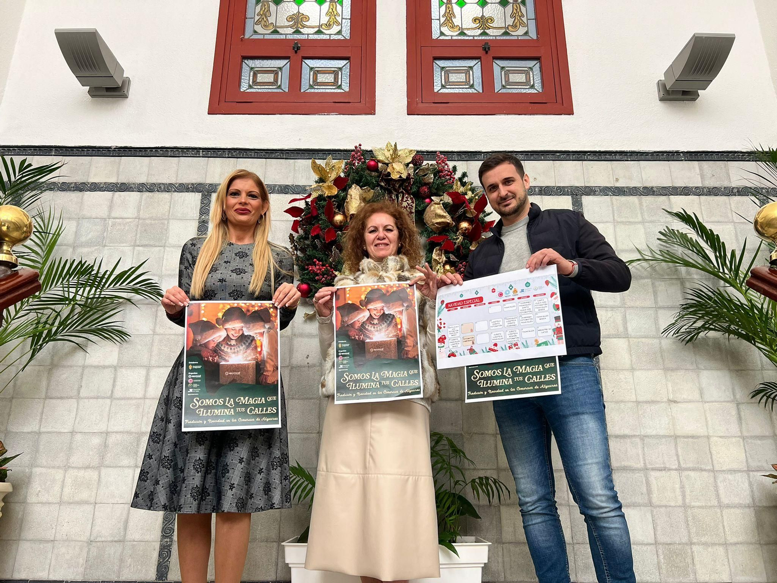 Sabina Quiles, Paca Ríos y Fran Arango, en la presentación de las actividades de Apymeal. Sabina Quiles, Paca Ríos y Fran Arango, en la presentación de las actividades de Apymeal.