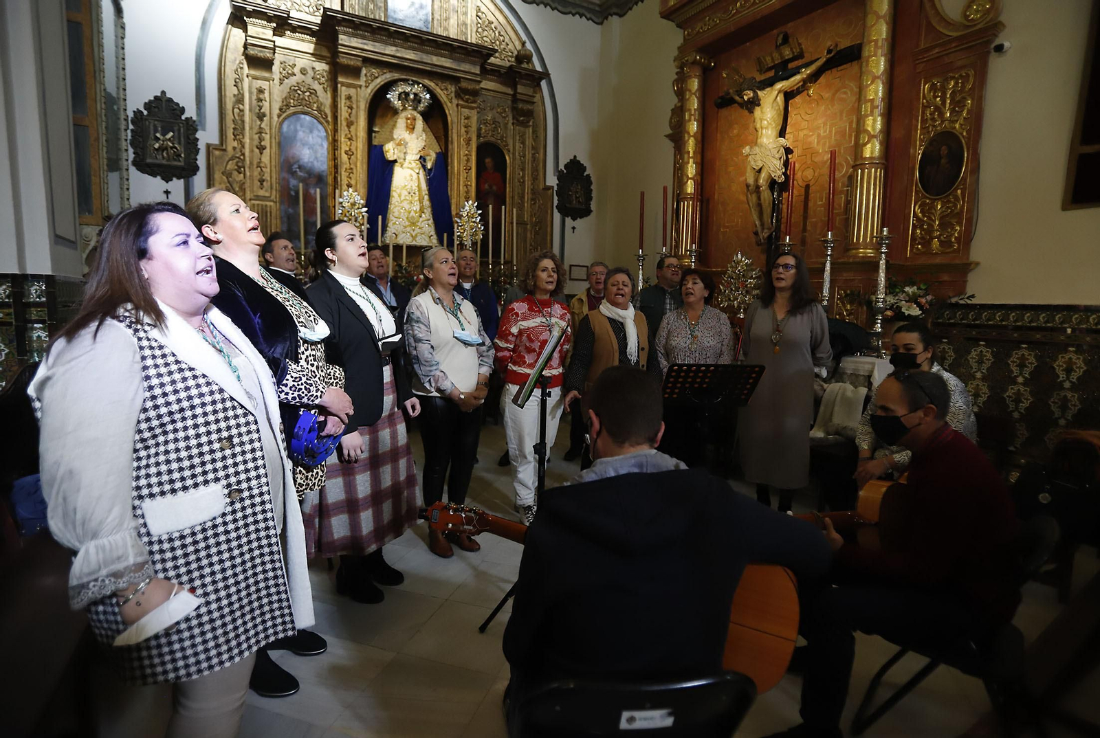 Imágenes de la Candelaria en Almonte.