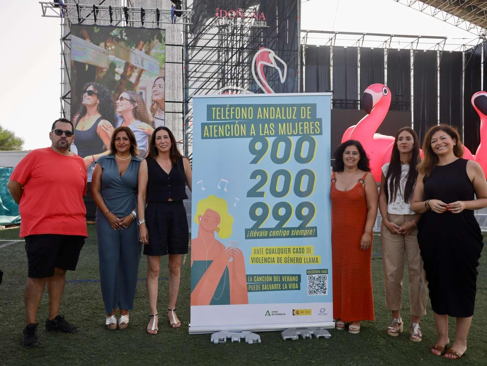 Presentación de la campaña contra la violencia de género y sexual.