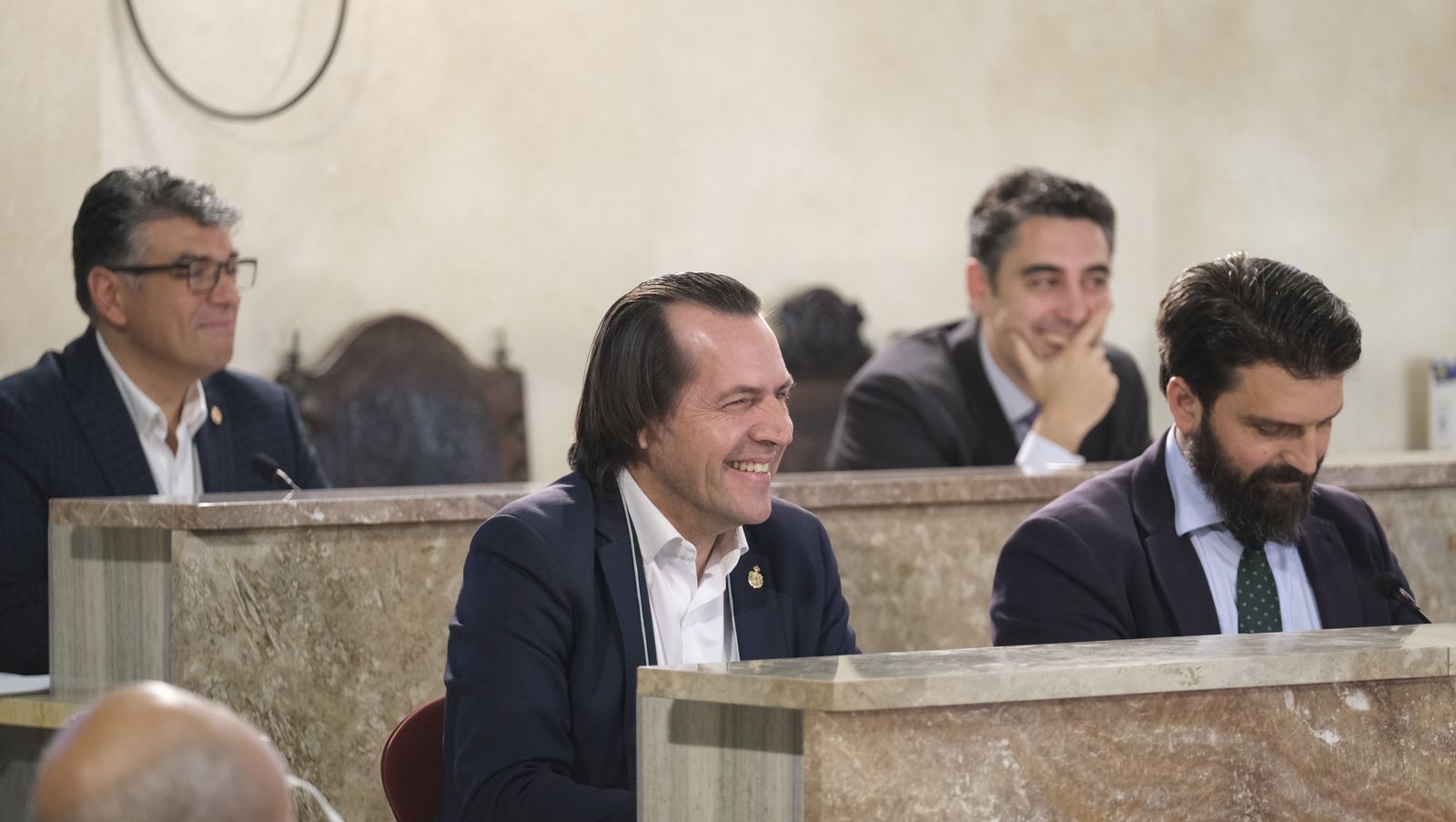 Imágenes del pleno extraordinario del Ayuntamiento de Almería