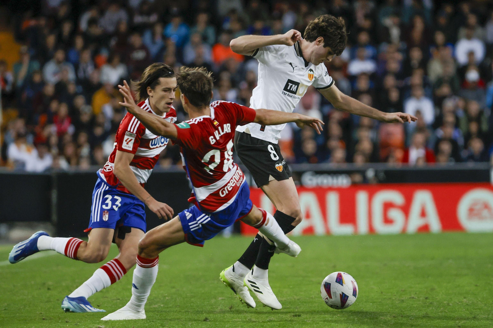 Las mejores imágenes del Valencia-Granada CF