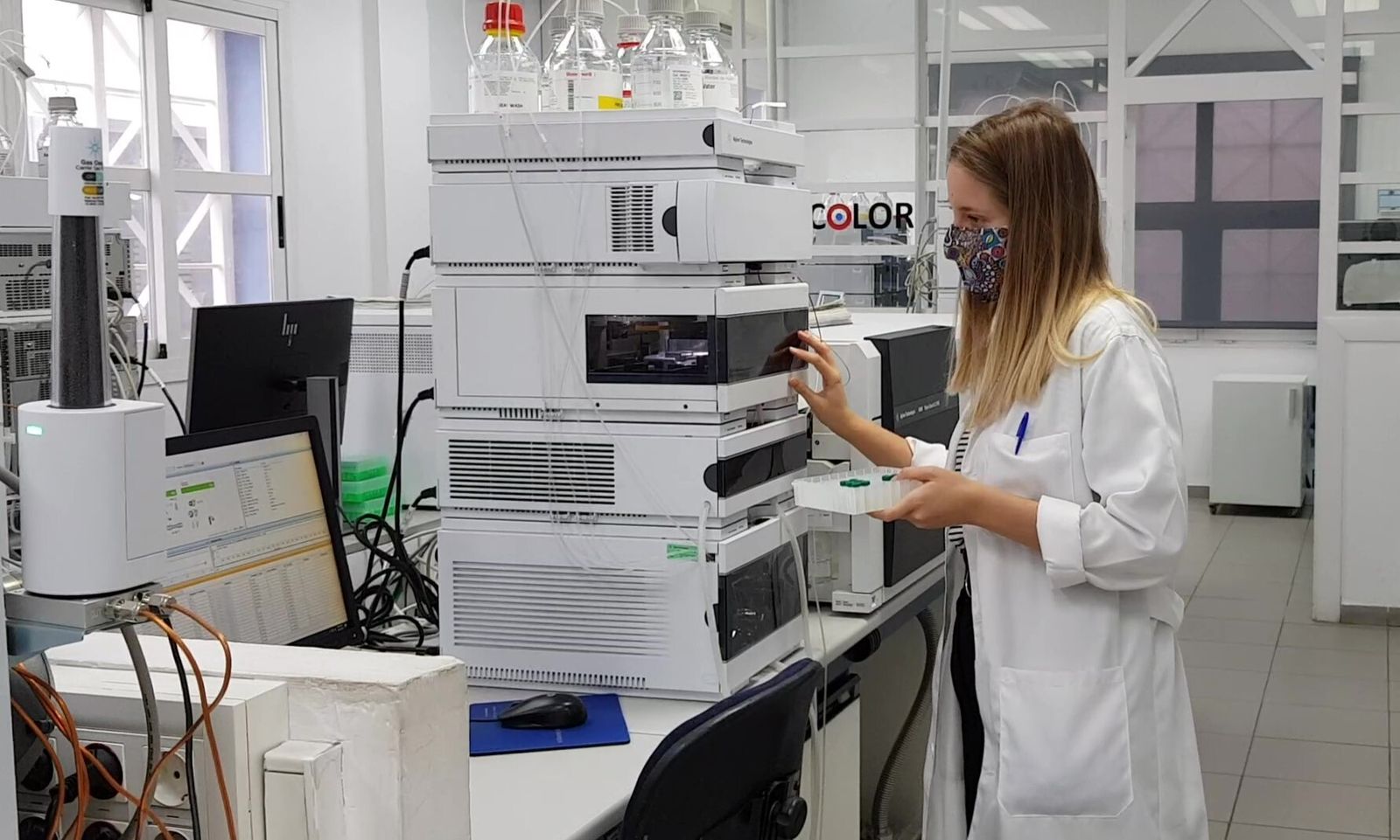 Laboratorio de análisis de residuos de plaguicidas de Labcolor