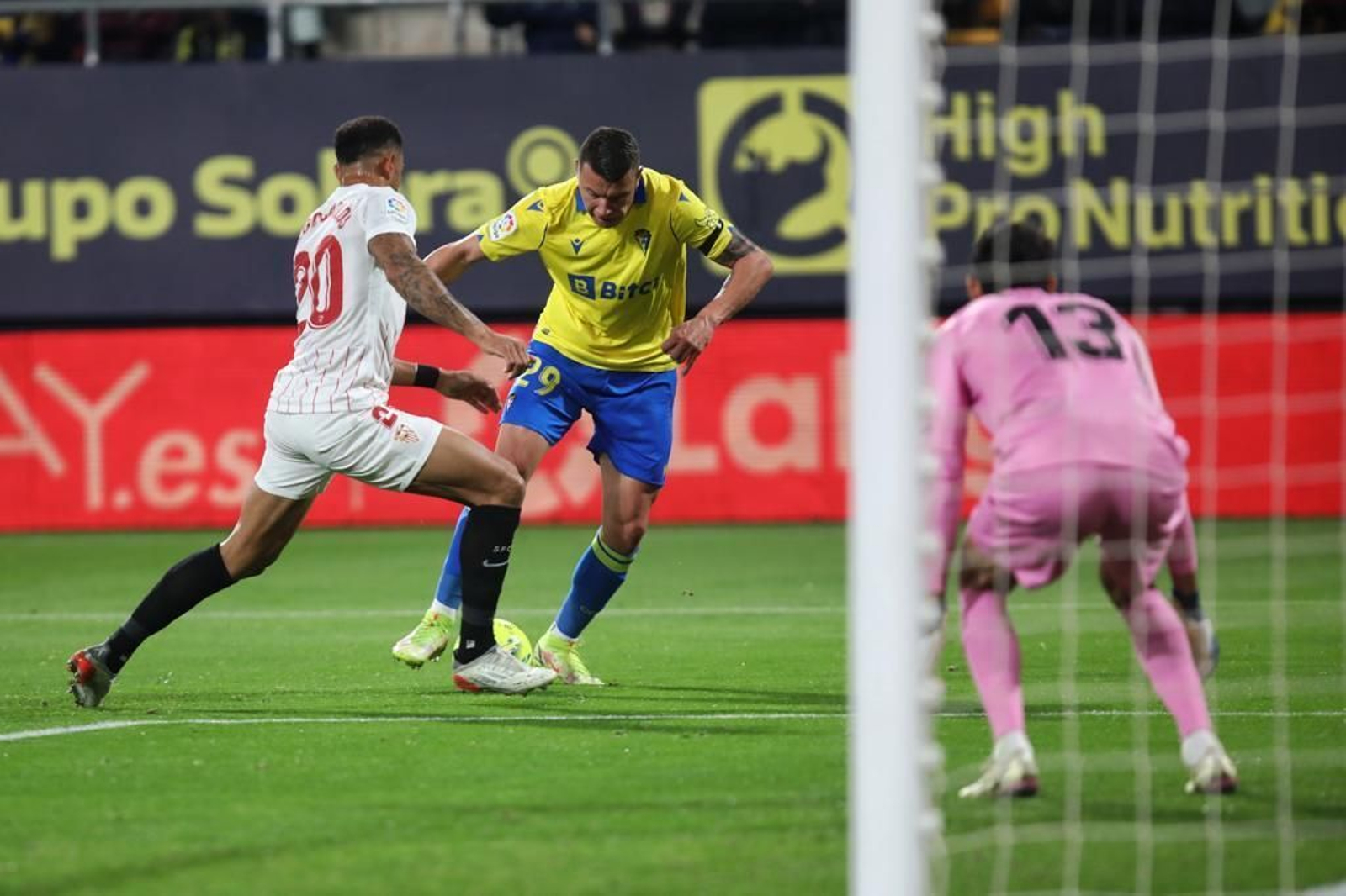 Las imágenes del Cádiz-Sevilla de Liga