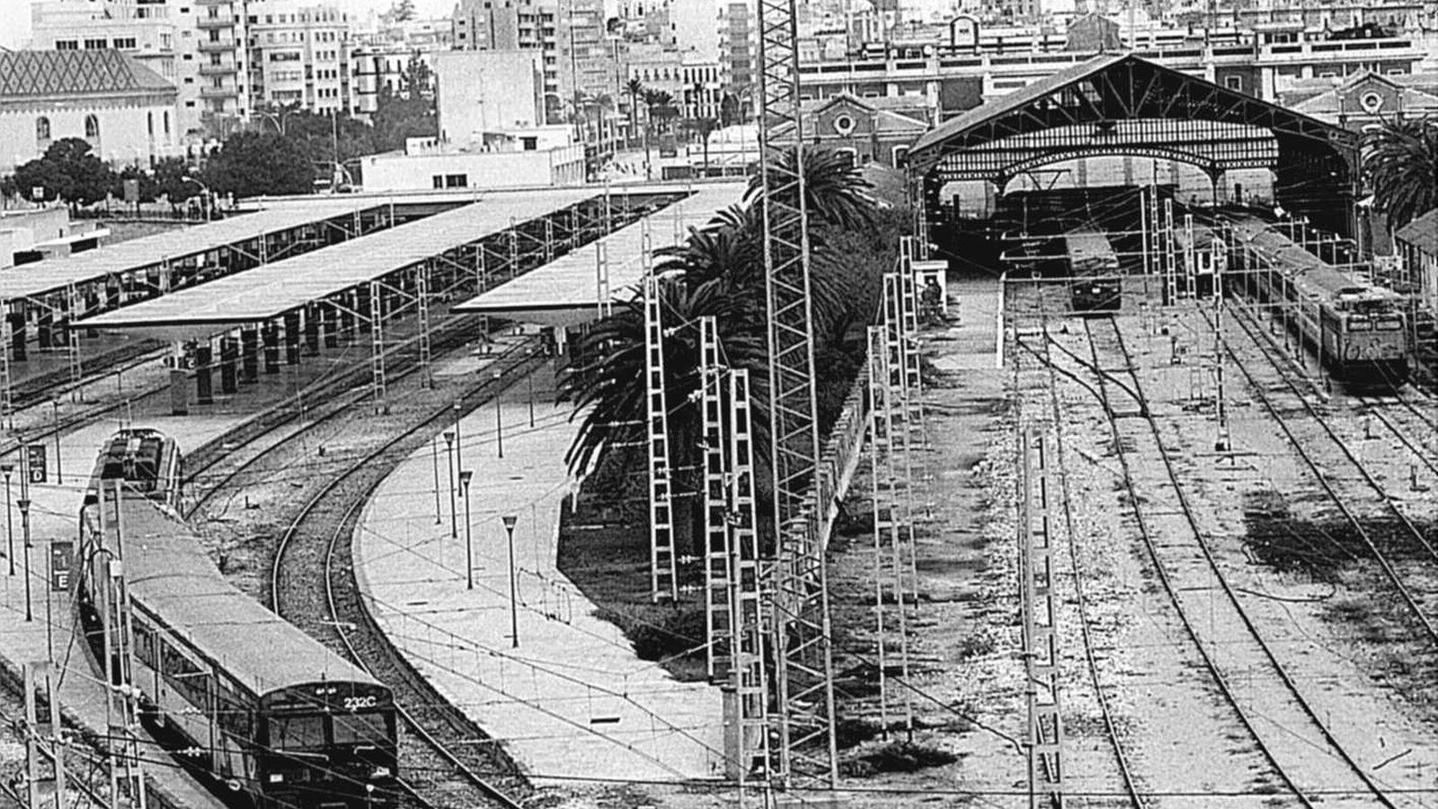 En uso de las dos estaciones de 1905 y de los años 60.