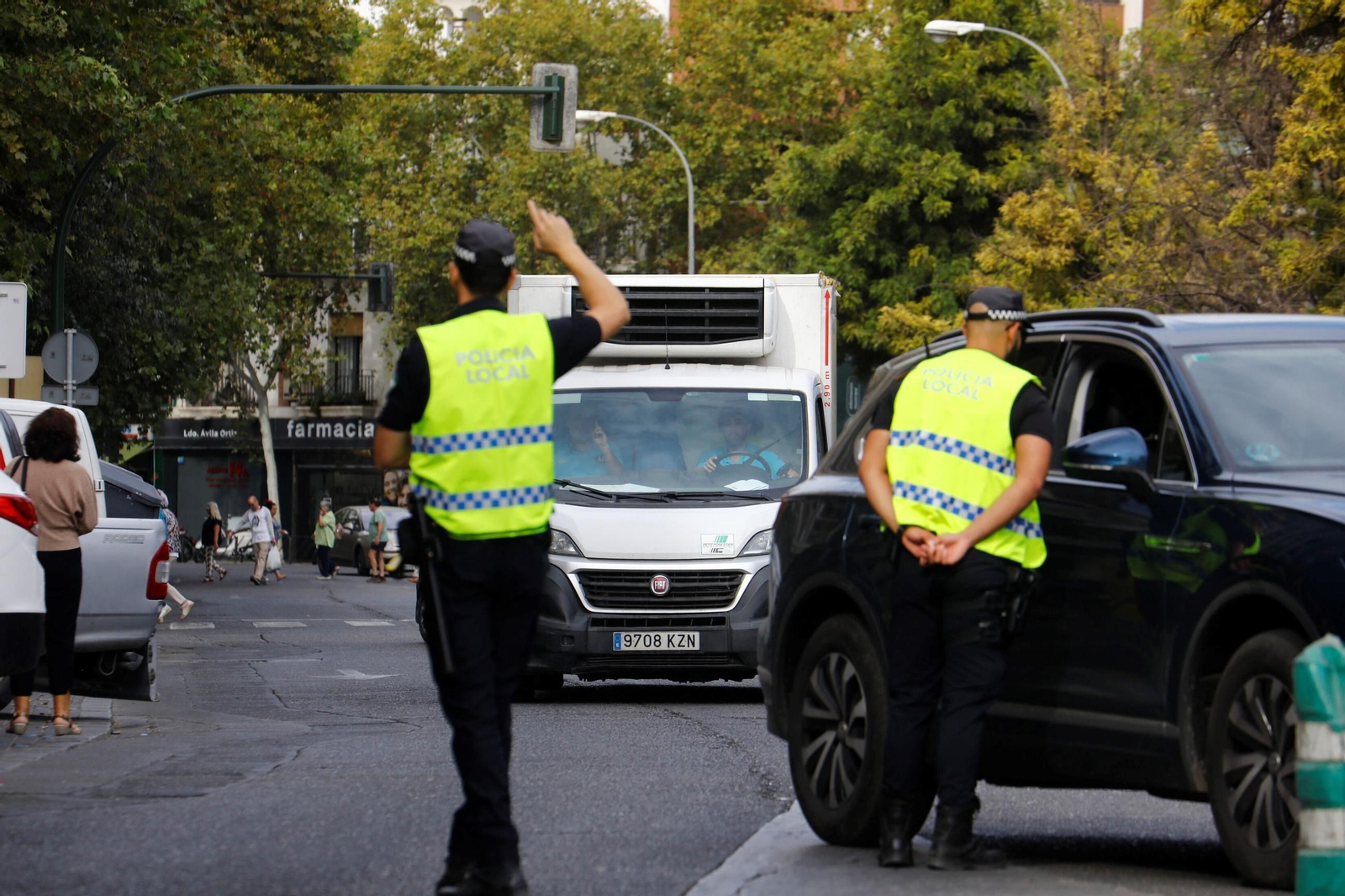 El inicio las obras de la calle Alfaros, en imágenes