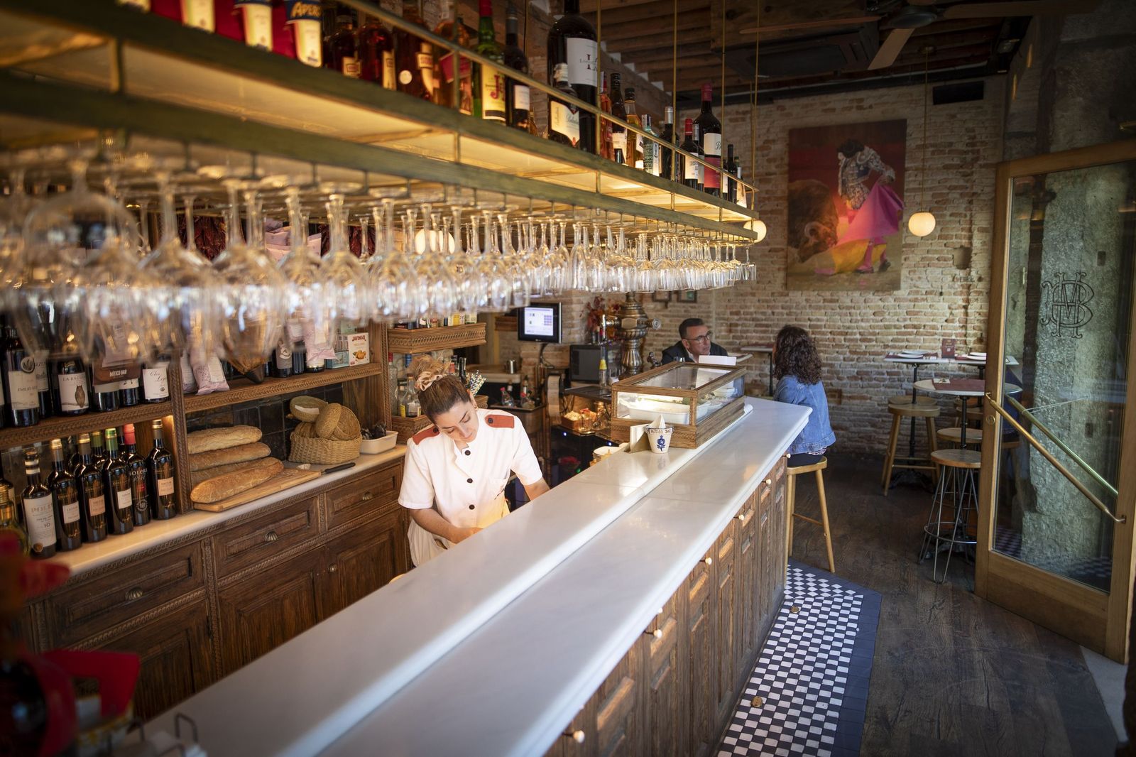 Imagen de archivo de un bar de la capital.