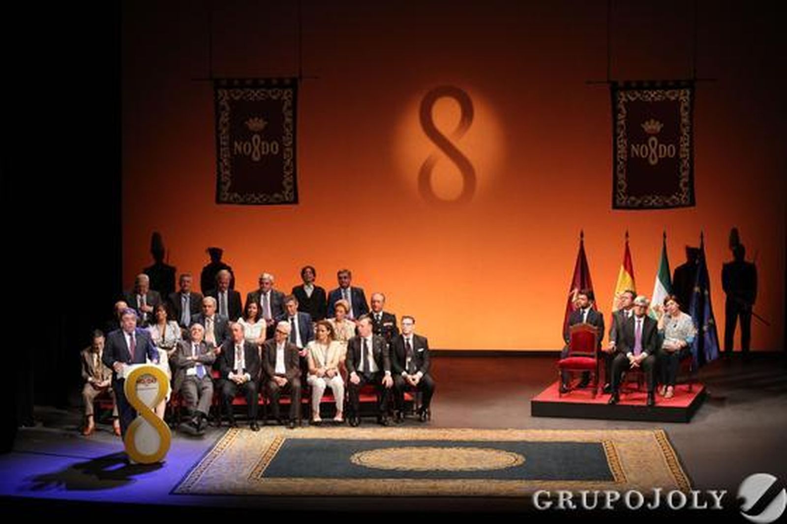 Juan Ignacio Zoido, en su discurso previo a la entrega de medallas.

Foto: B. Vargas