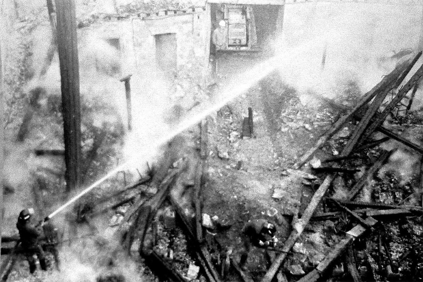 Incendio del Teatro Principal de El Puerto, en febrero de 1984.