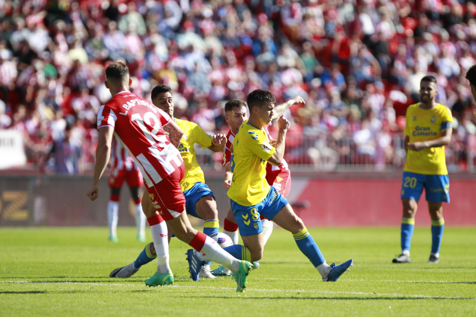 Imágenes del partido U.D. Almería-U.D. Las Palmas