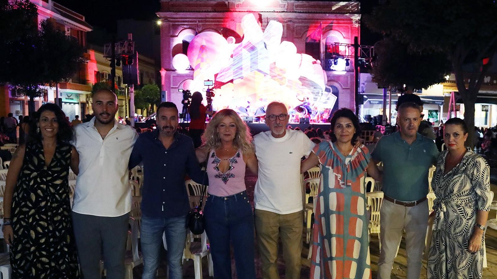 Corporación municial de San Juan del Puero en la 41 Semana Cultural.