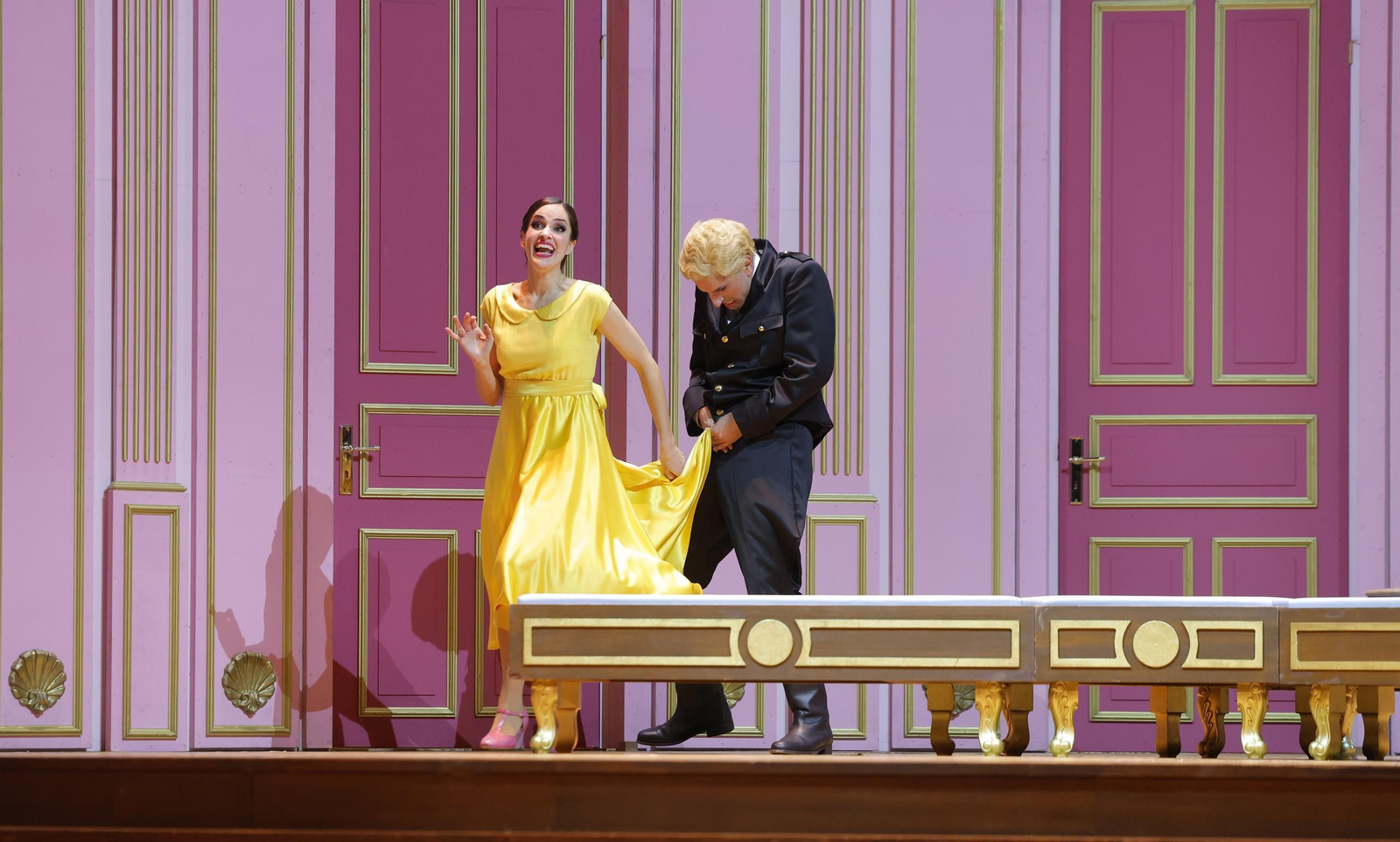 Ensayo general de la ópera 'Ariadne auf Naxos', todas las fotos