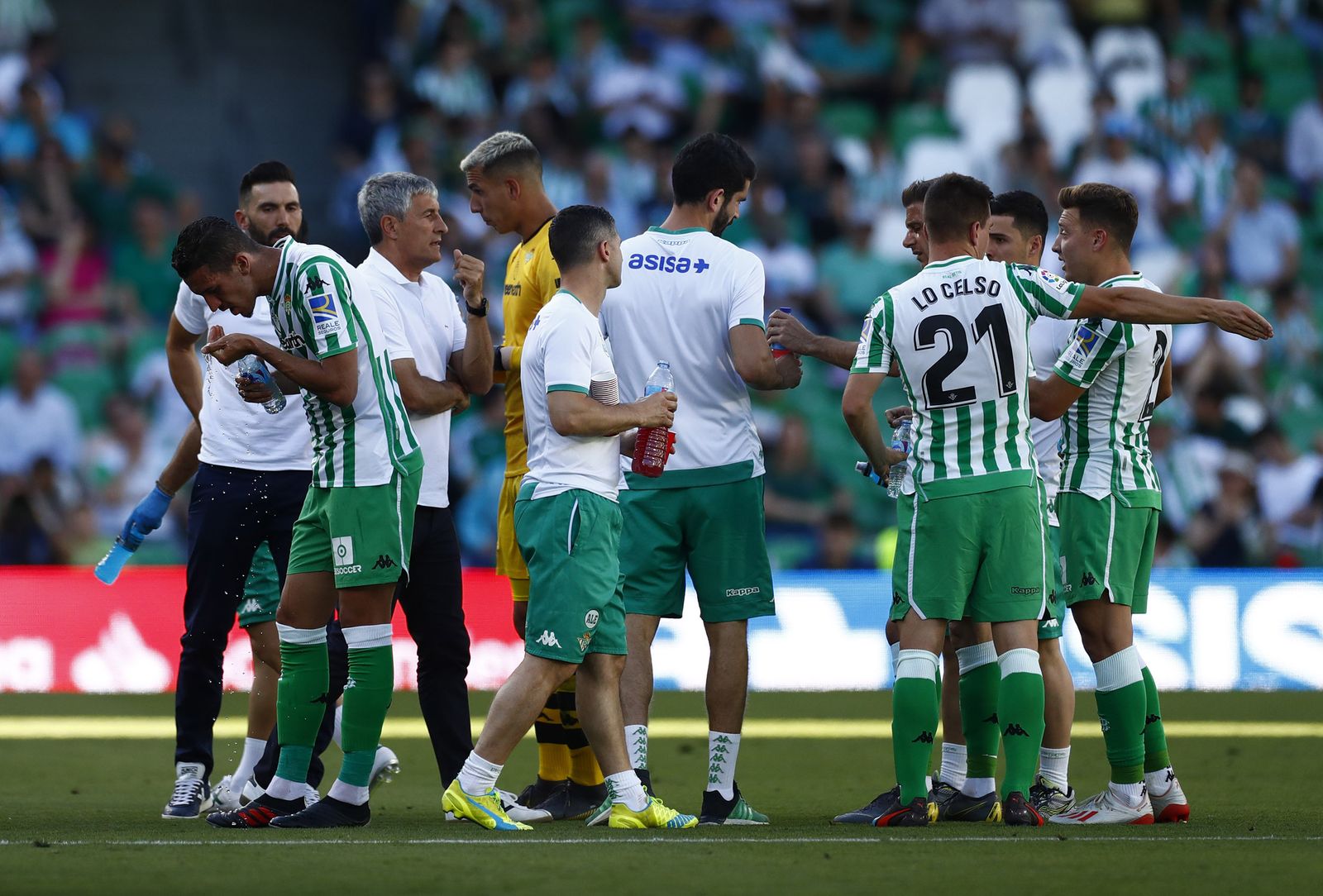 Las imágenes del Betis-Huesca
