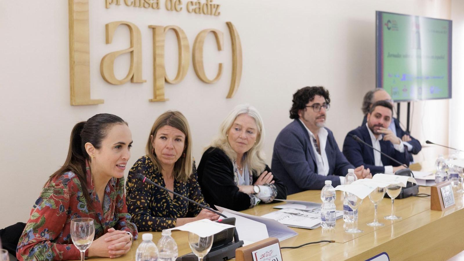 Momento de la inauguración de las jornadas de la APC