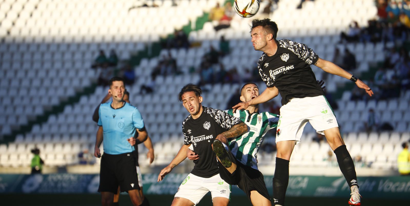 Madrid Martínez, durante el Córdoba-Cacereño del curso pasado.