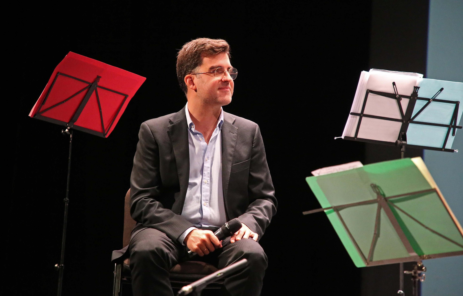 La interpretación de la sinfonía inédita de Aldo Mata, en imágenes