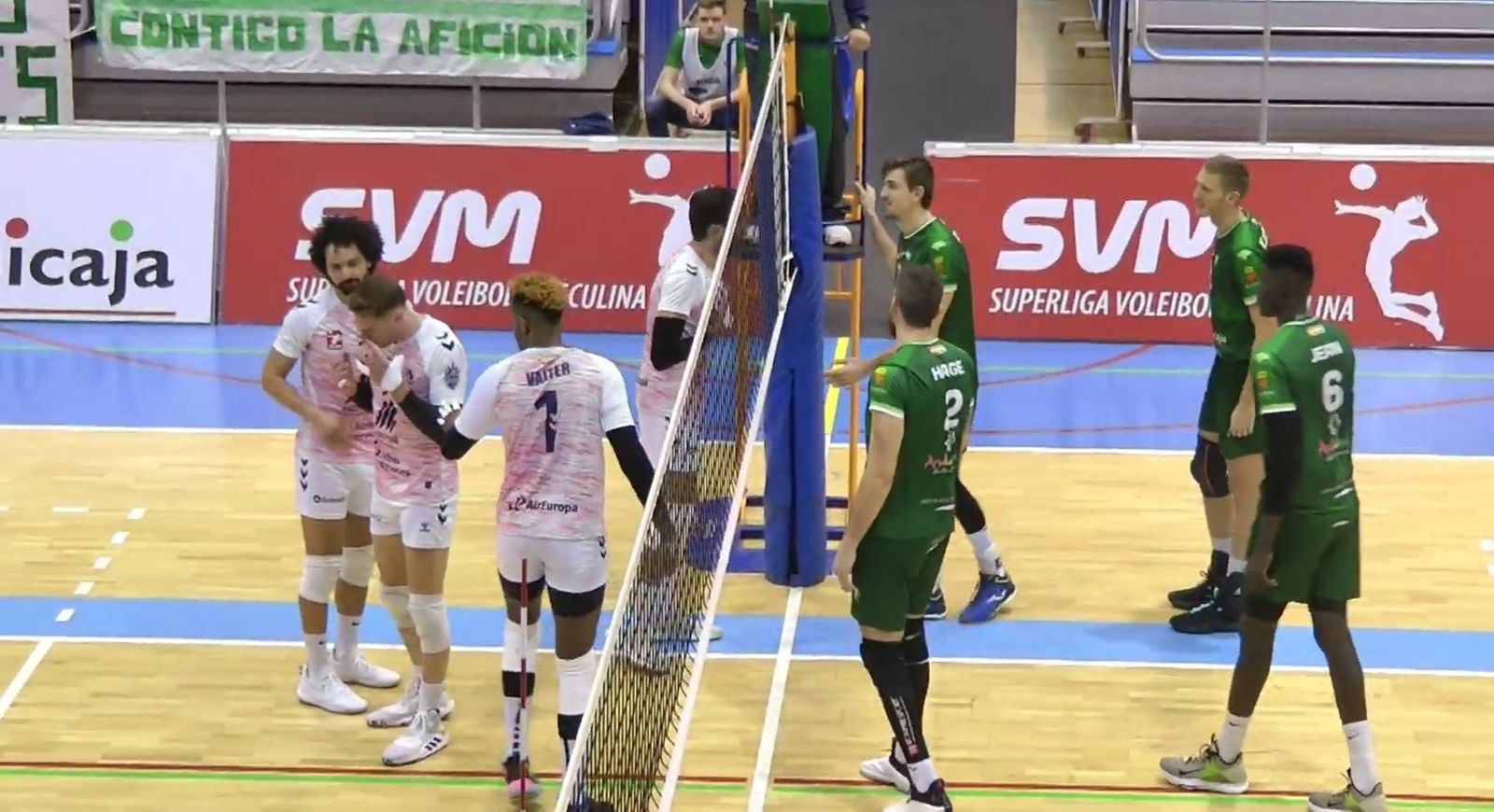 Imagen del partido en el Moisés Ruiz.