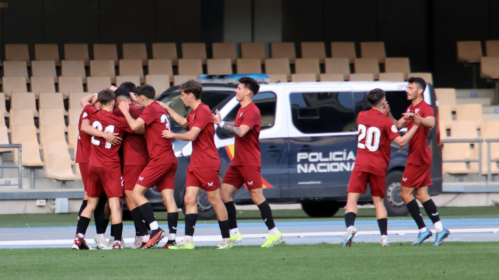 Partido del Xerez DFC - Sevilla C en Jerez