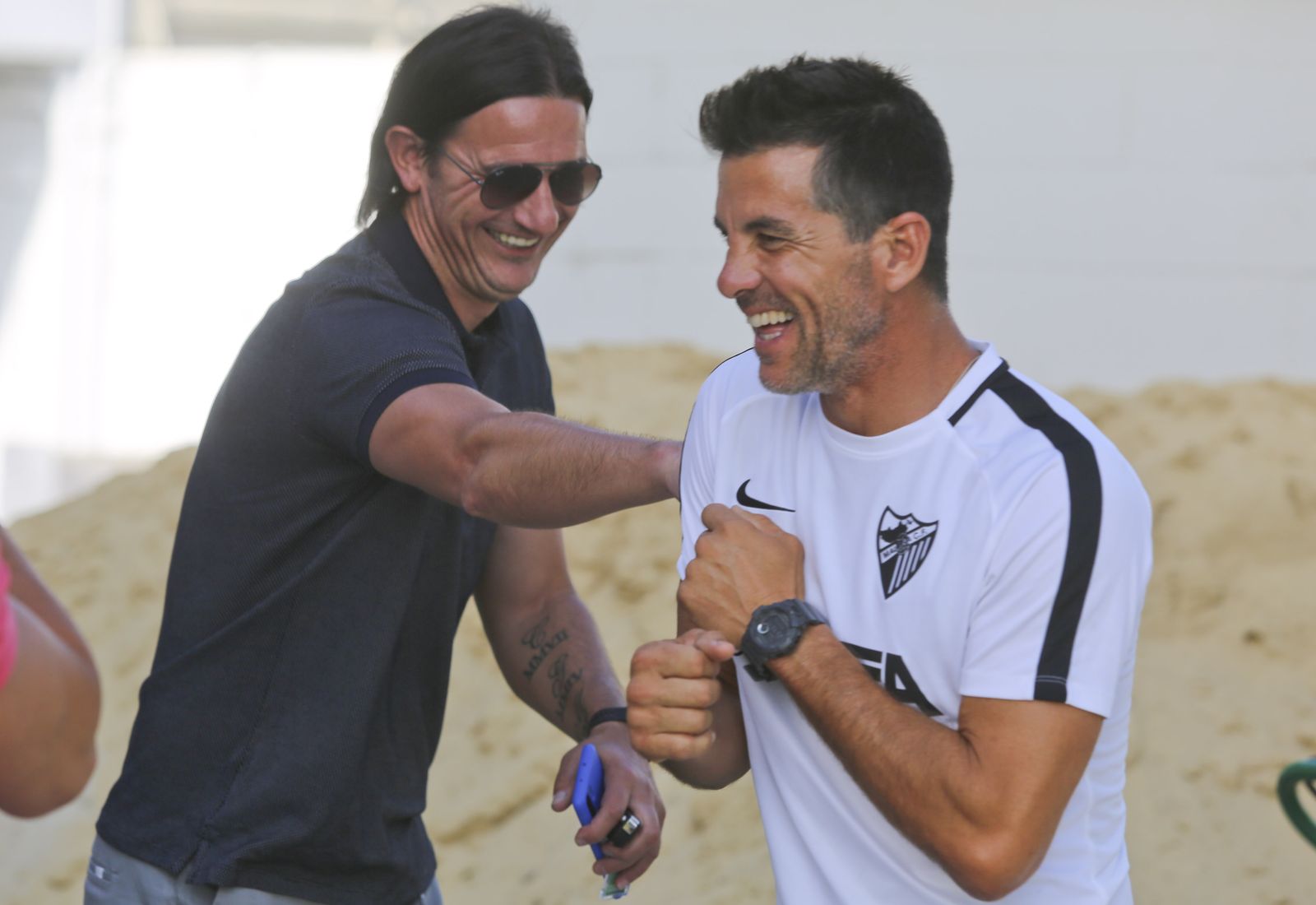 Las fotos del entrenamiento del Málaga en el Anexo de La Rosaleda