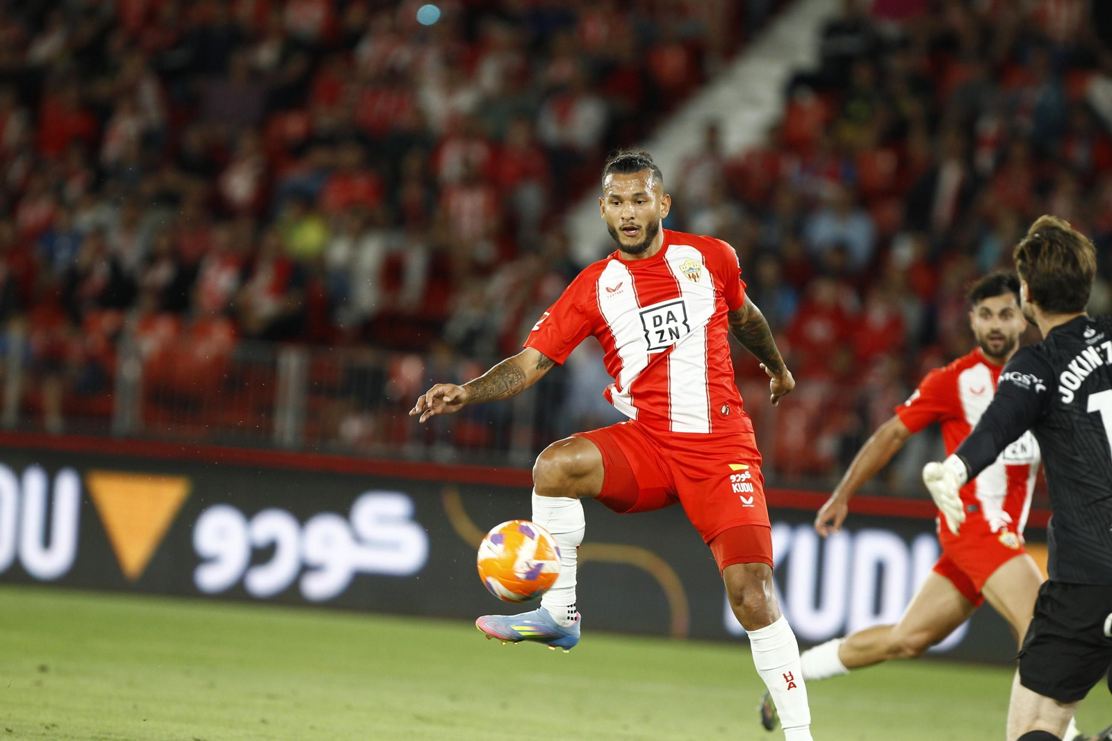 U.D. Almería-Racing de Santander, en imágenes