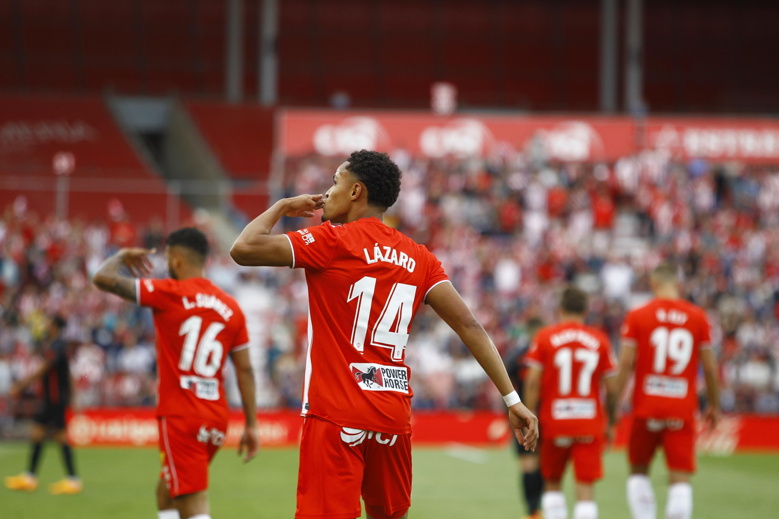 Imágenes del partido U.D. Almería-R.C.D. Mallorca