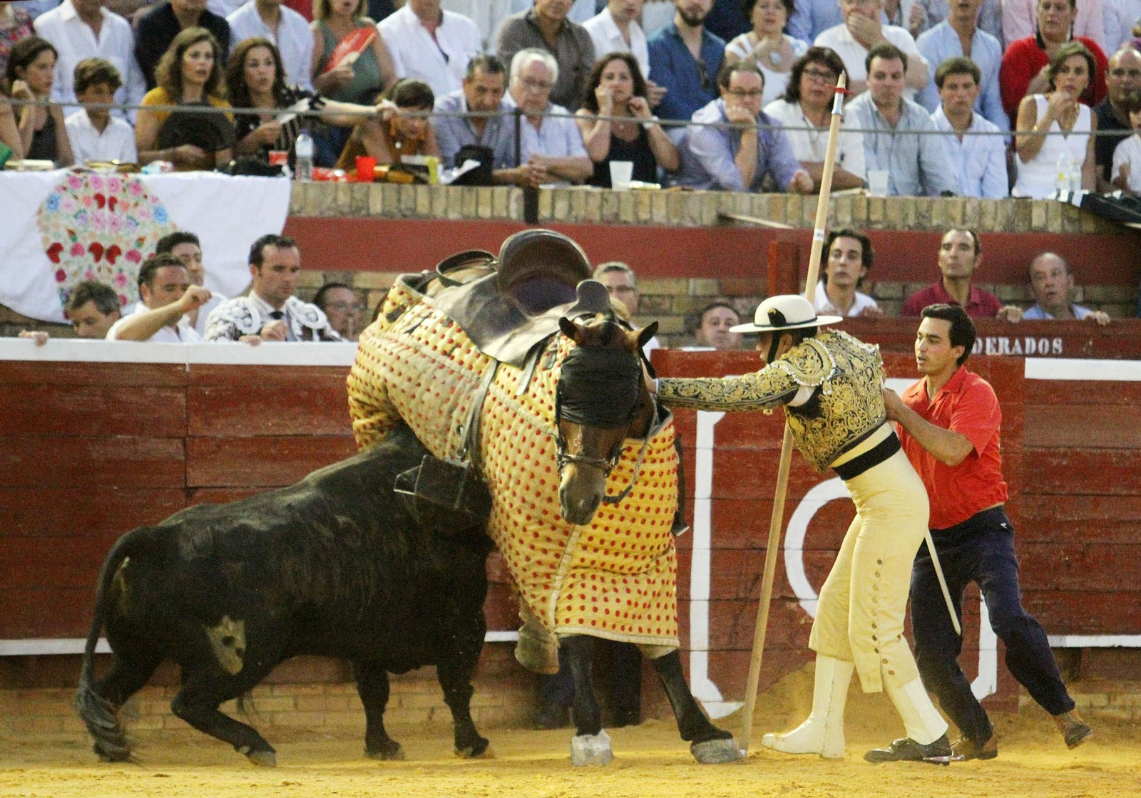 Imágenes de José María Manzanares durante la corrida de esta tarde en la Plaza de toros La Merced