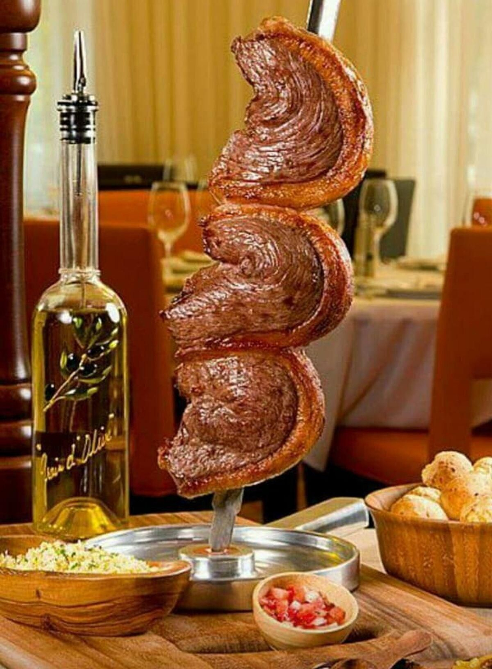 Brocheta de carne. Brocheta de carne.