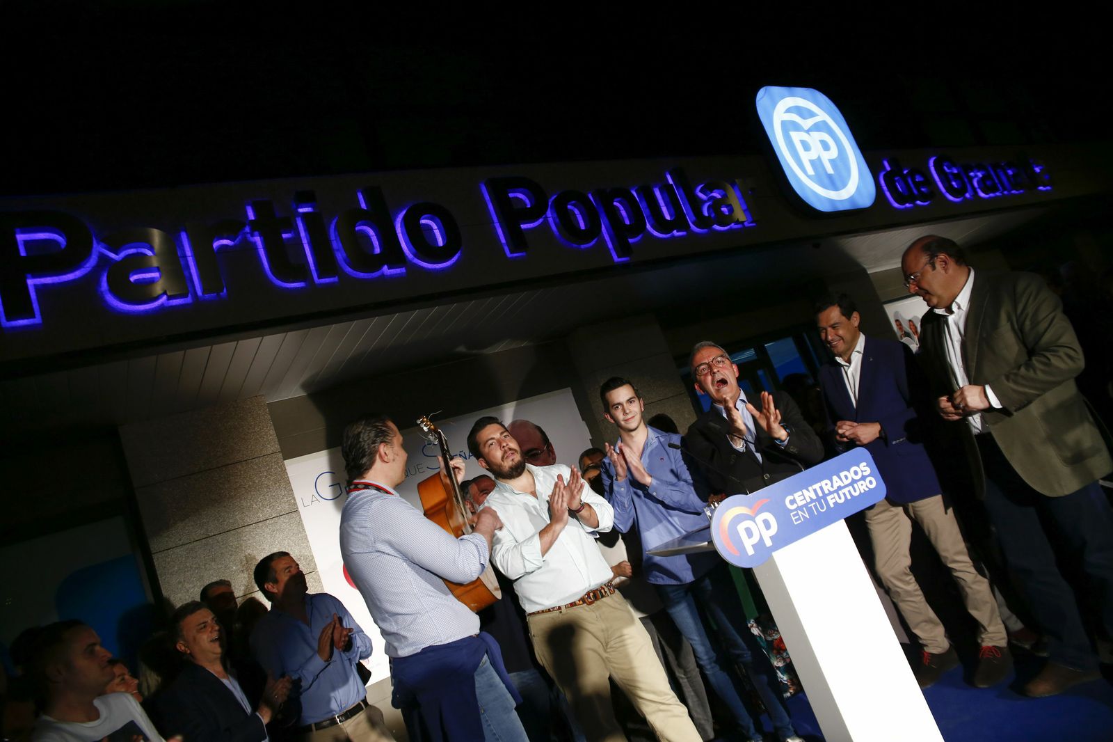 Las imágenes del inicio de la campaña del PP