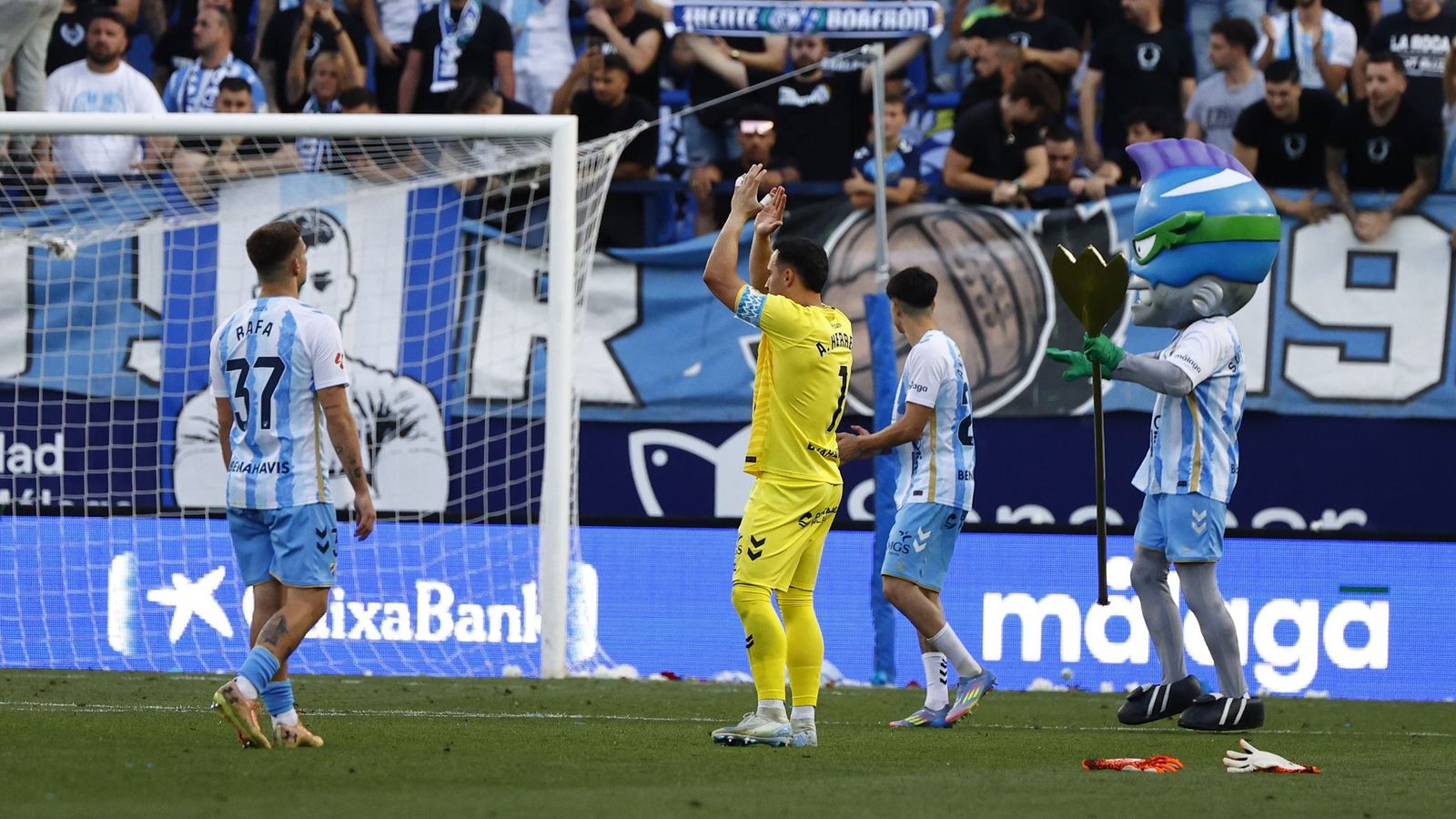 Las fotos del Málaga CF-CD Castellón