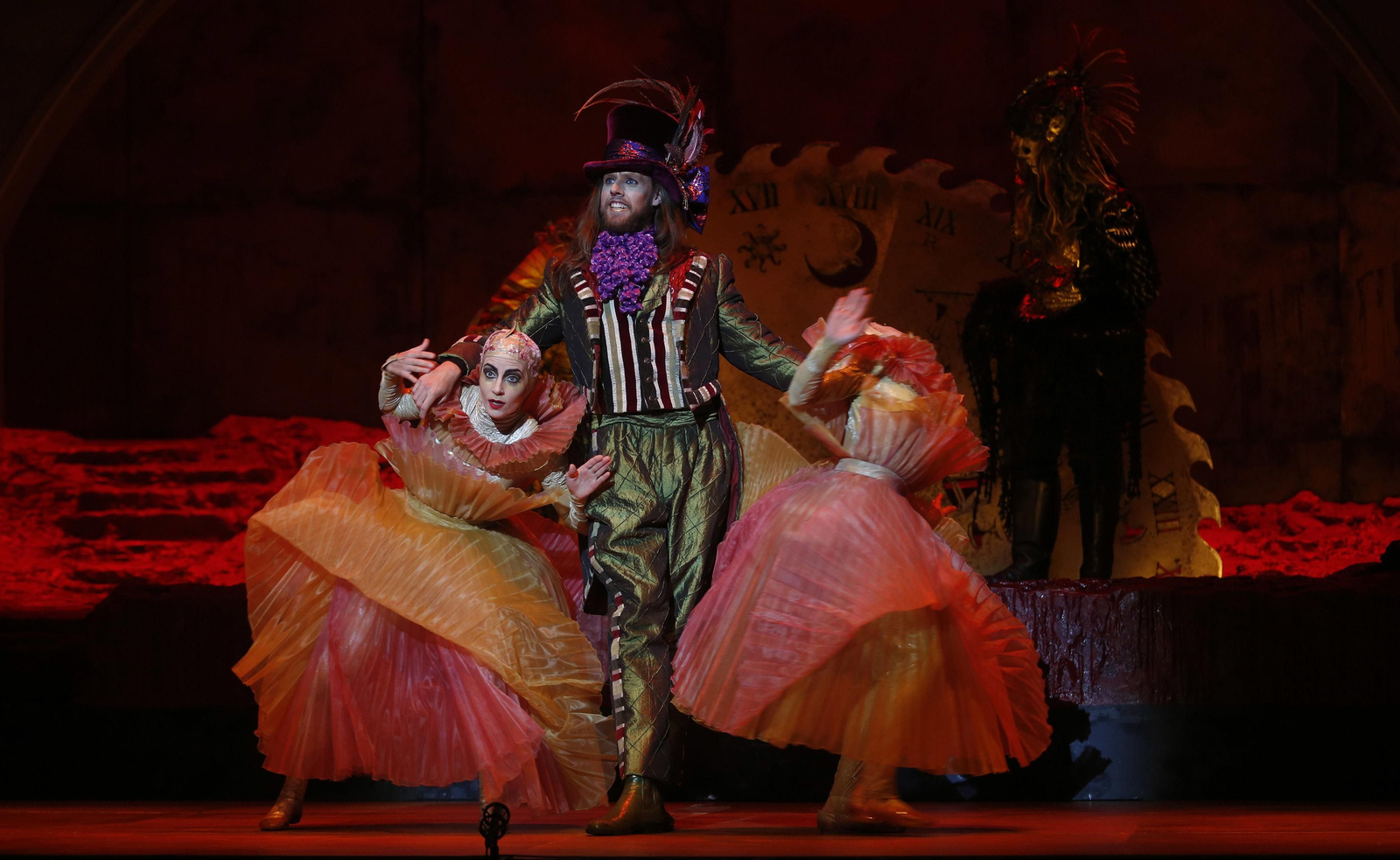 Las imágenes de la ópera 'El emperador de la Atlántida'