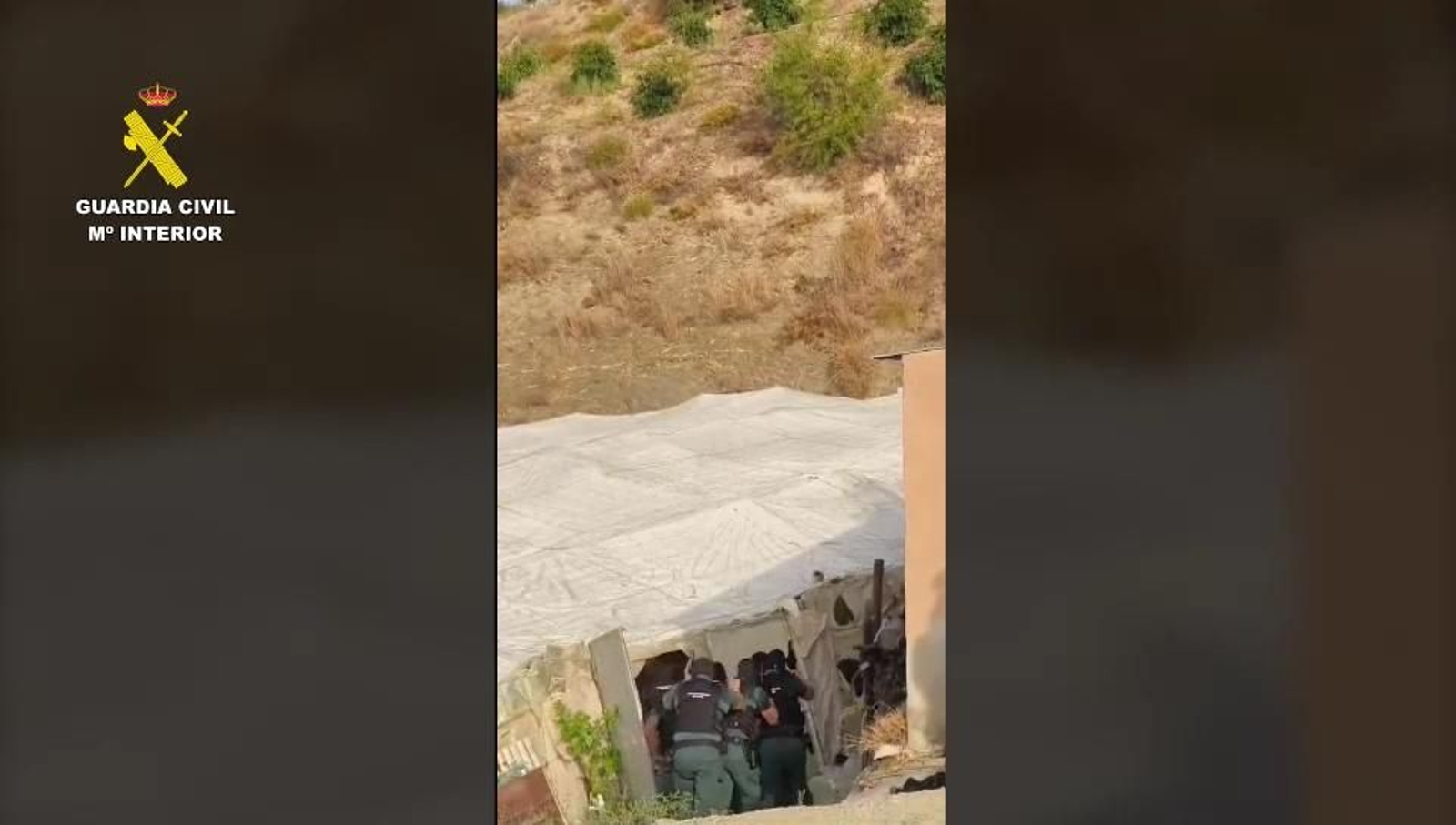 Operación Pradomar25 de la Guardia Civil en Granada