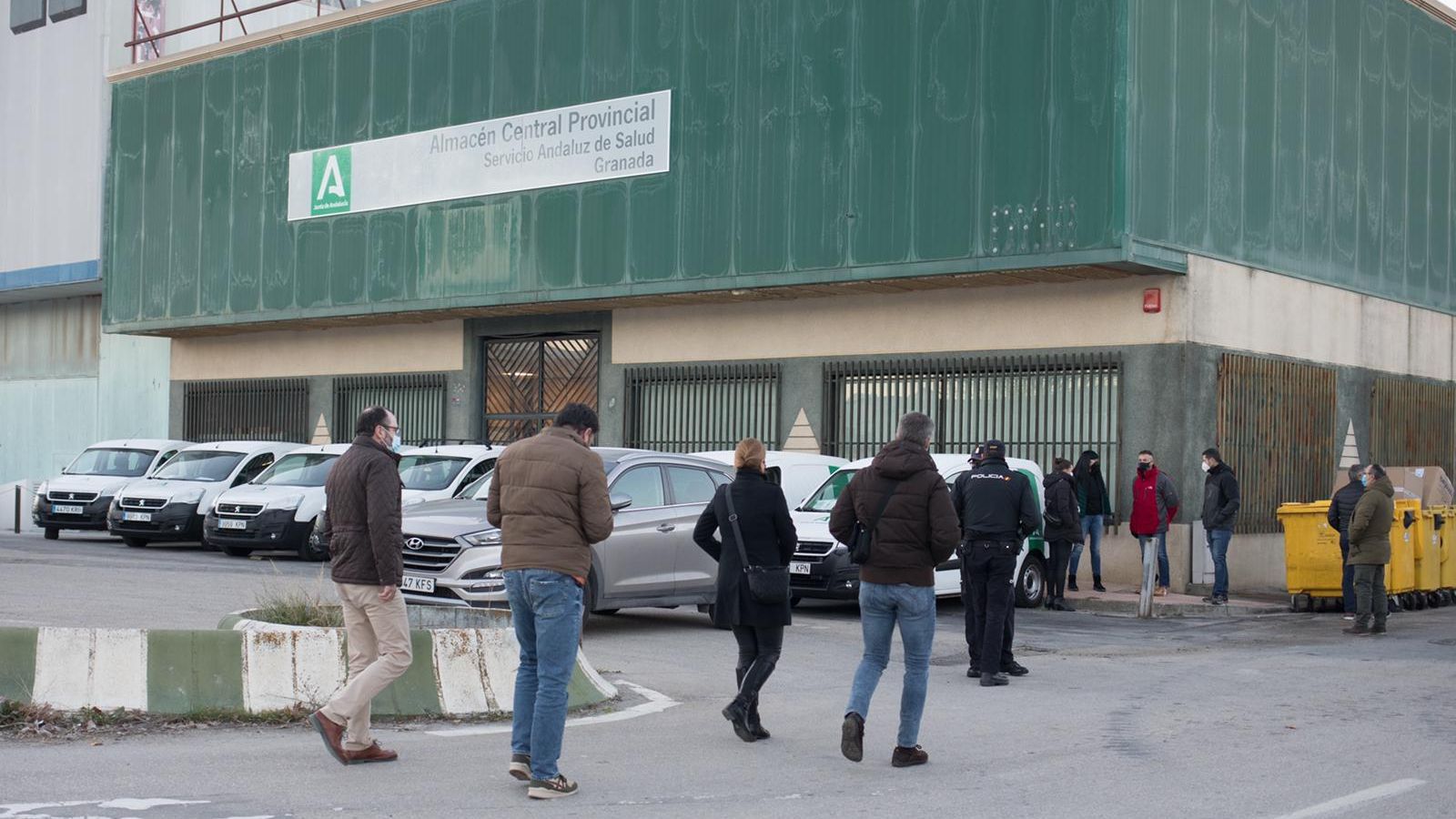 Las vacunas del coronavirus se custodiarán en el Almacén Central Provincial del SAS en Granada.