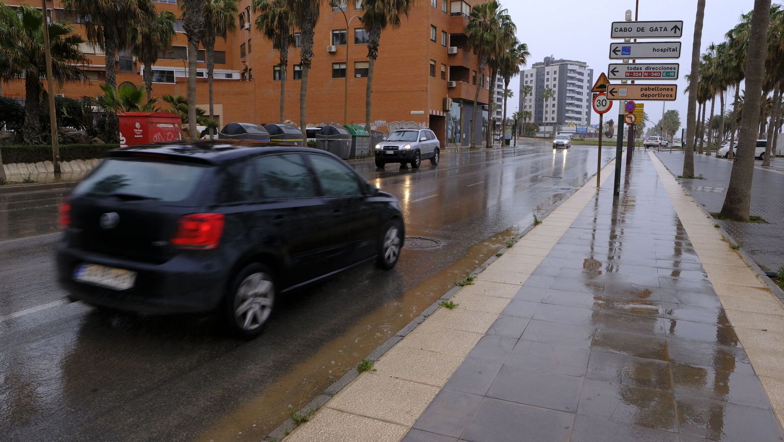 Almería se abona a la lluvia: nuevo temporal hoy y mañana