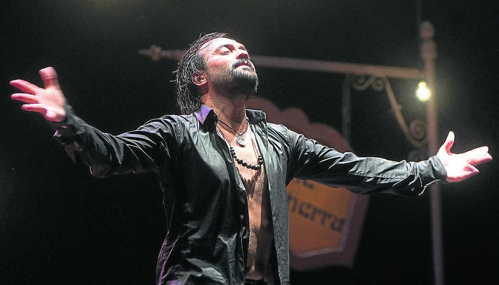 El bailaor linense David Morales.