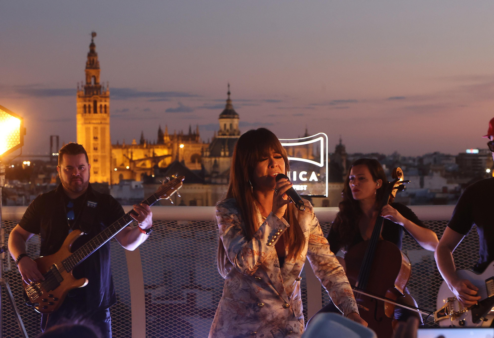 Concierto de Vanesa Martín en las setas