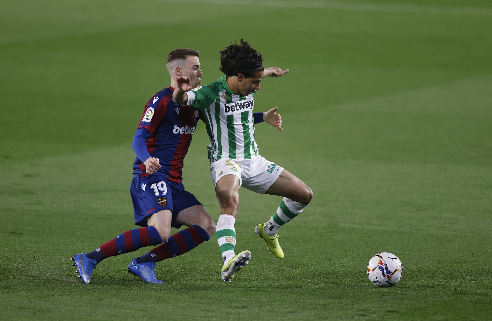 Las imágenes del Betis-Levante