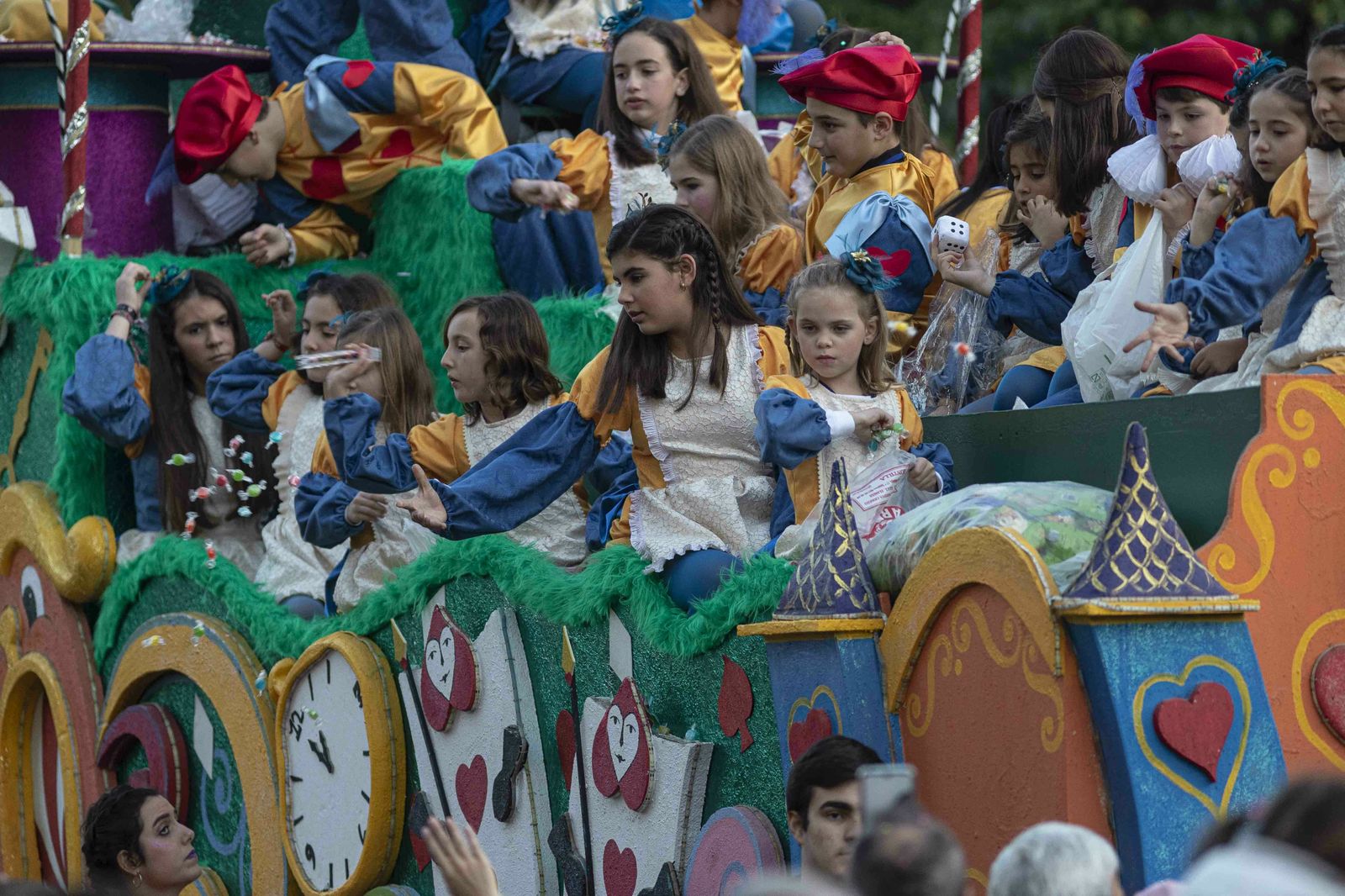 La Cabalgata de los Reyes Magos de Sevilla, en imágenes