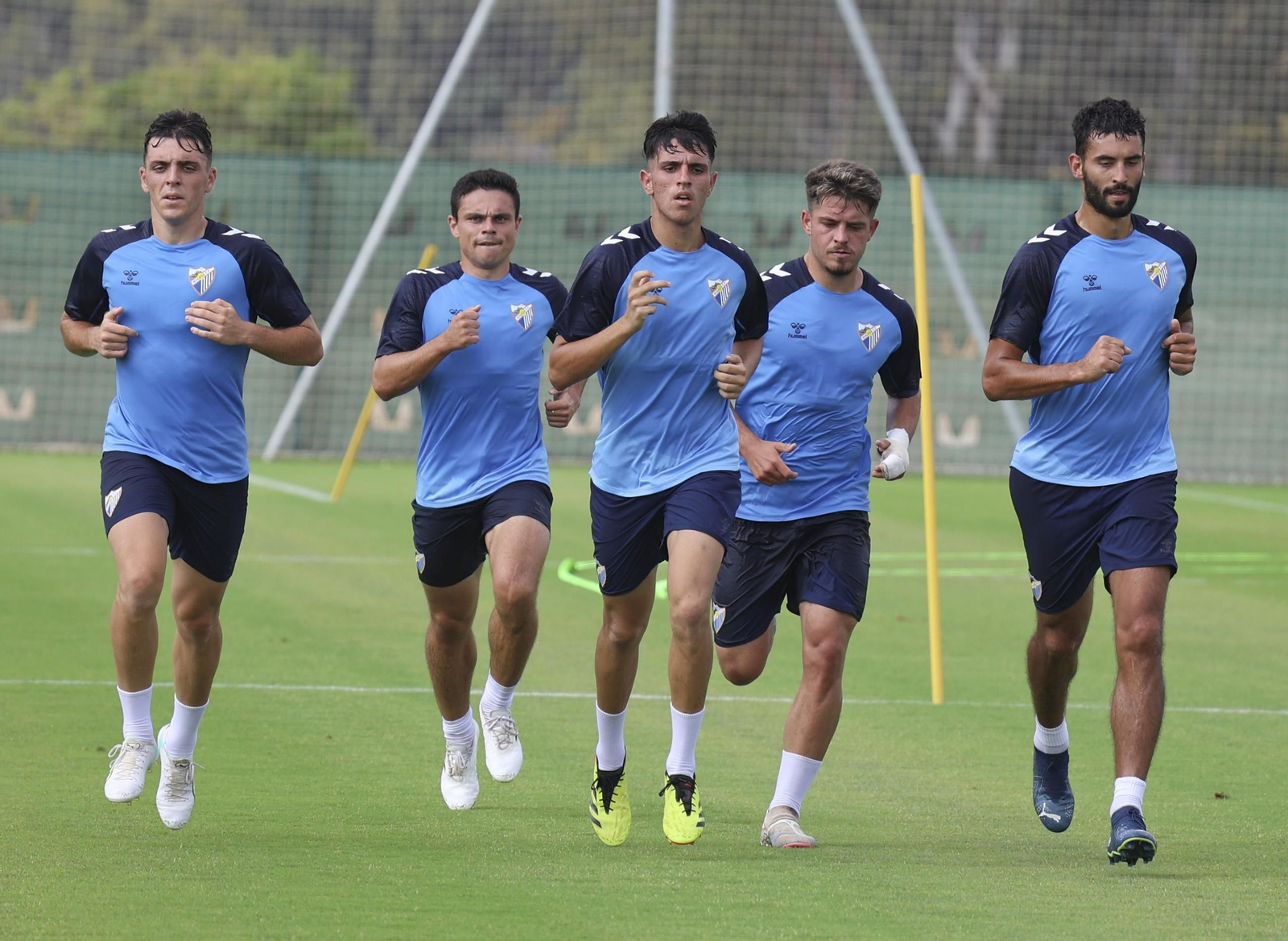 Entrenamiento del Málaga CF en la Ciudad Deportiva. Entrenamiento del Málaga CF en la Ciudad Deportiva.