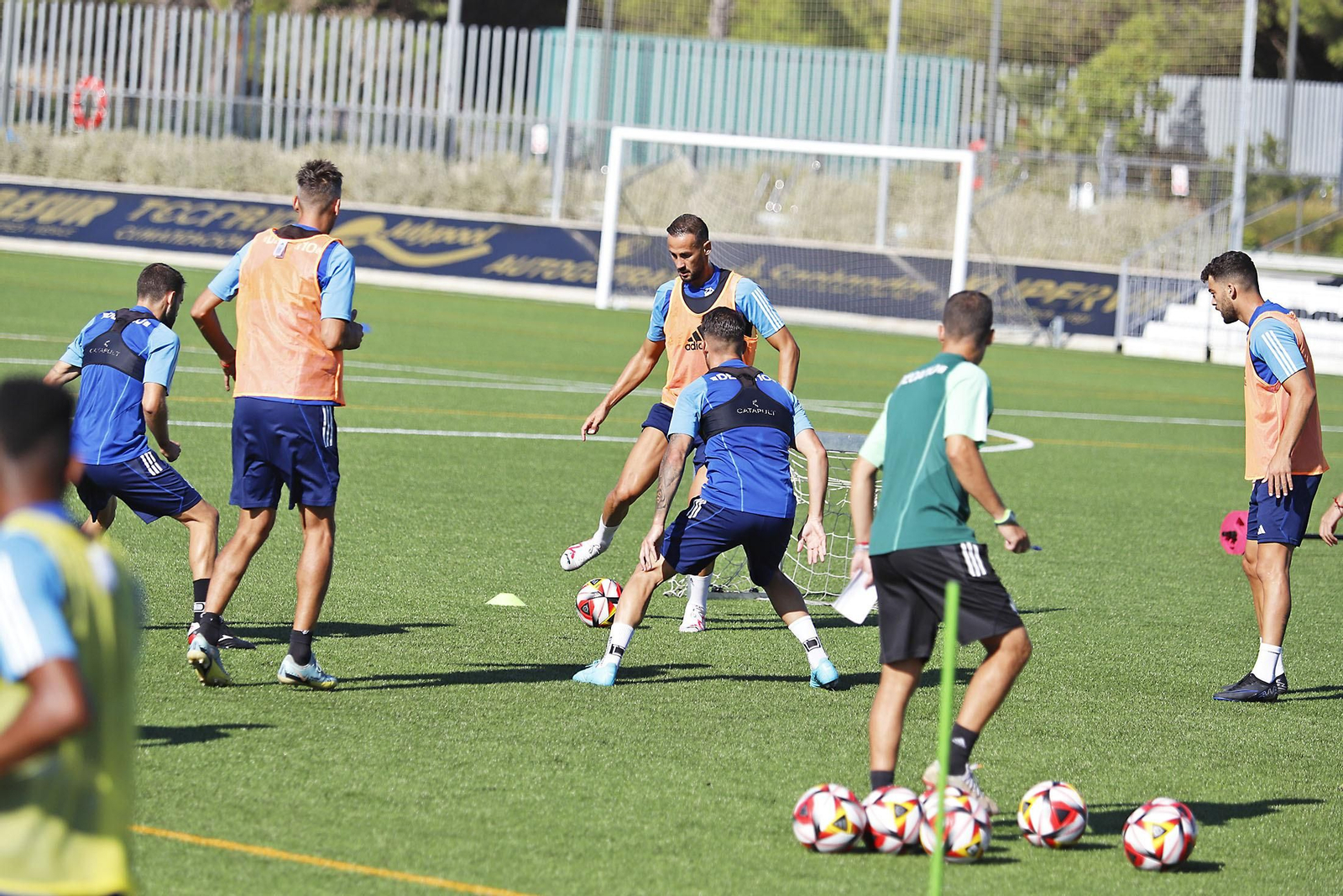 Imágenes del entrenamiento del Recreativo de Huelva