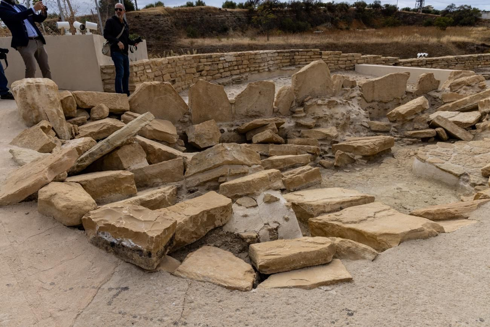 Inauguración del anfiteatro romano de Obulco, en Porcuna