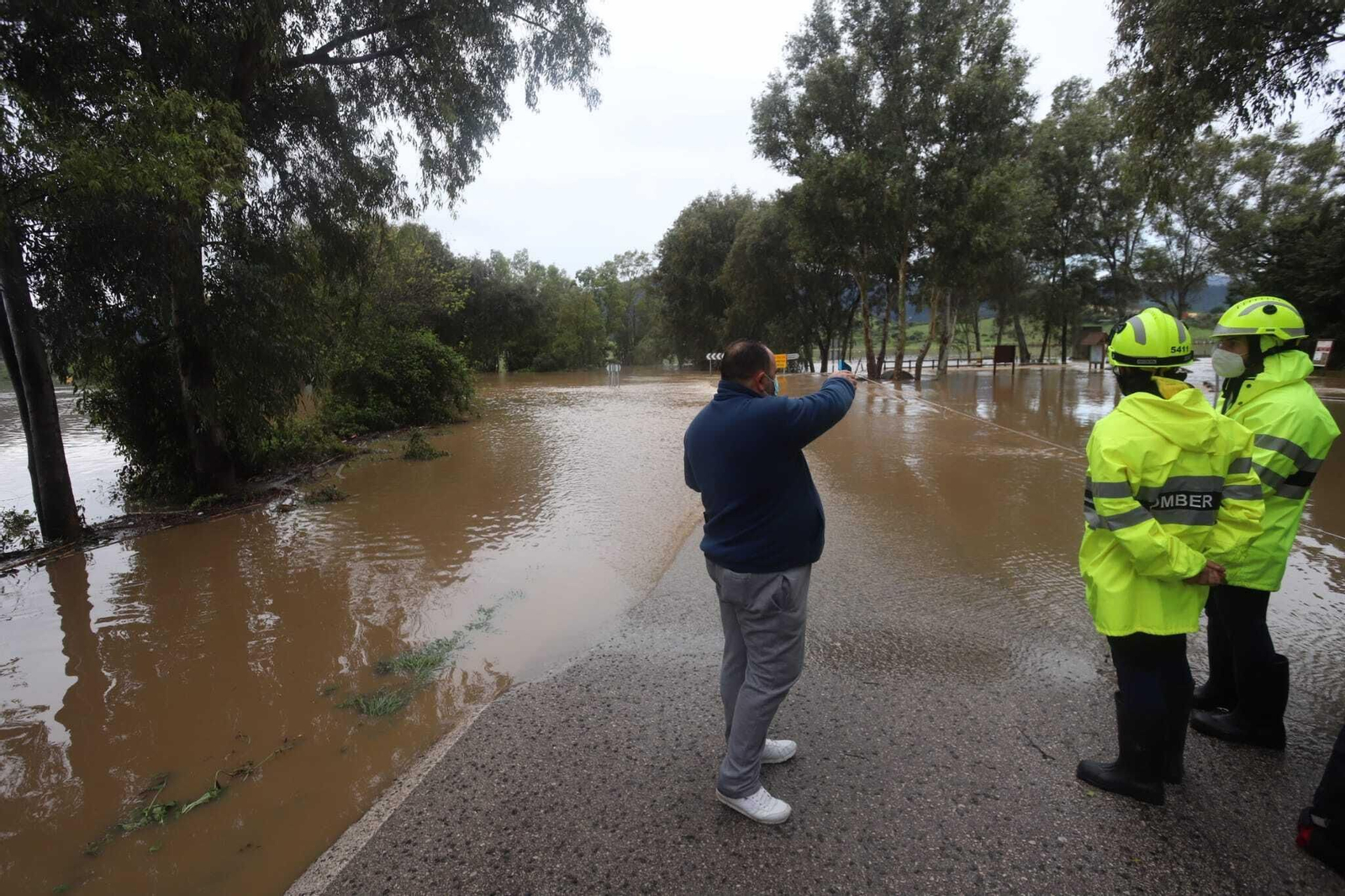 Inundaciones en Los Barrios