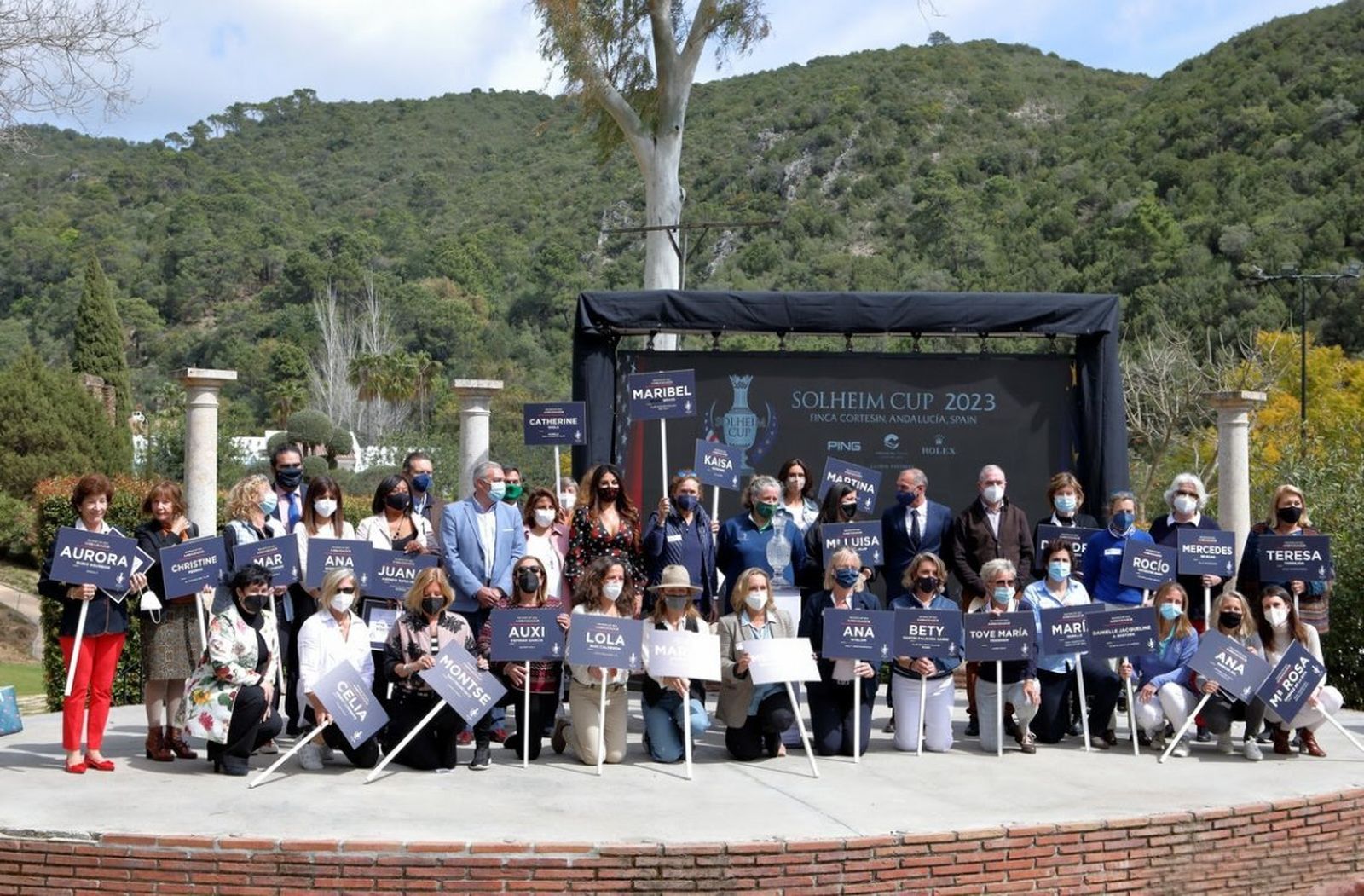 Embajadoras de la Solheim Cup 2023.