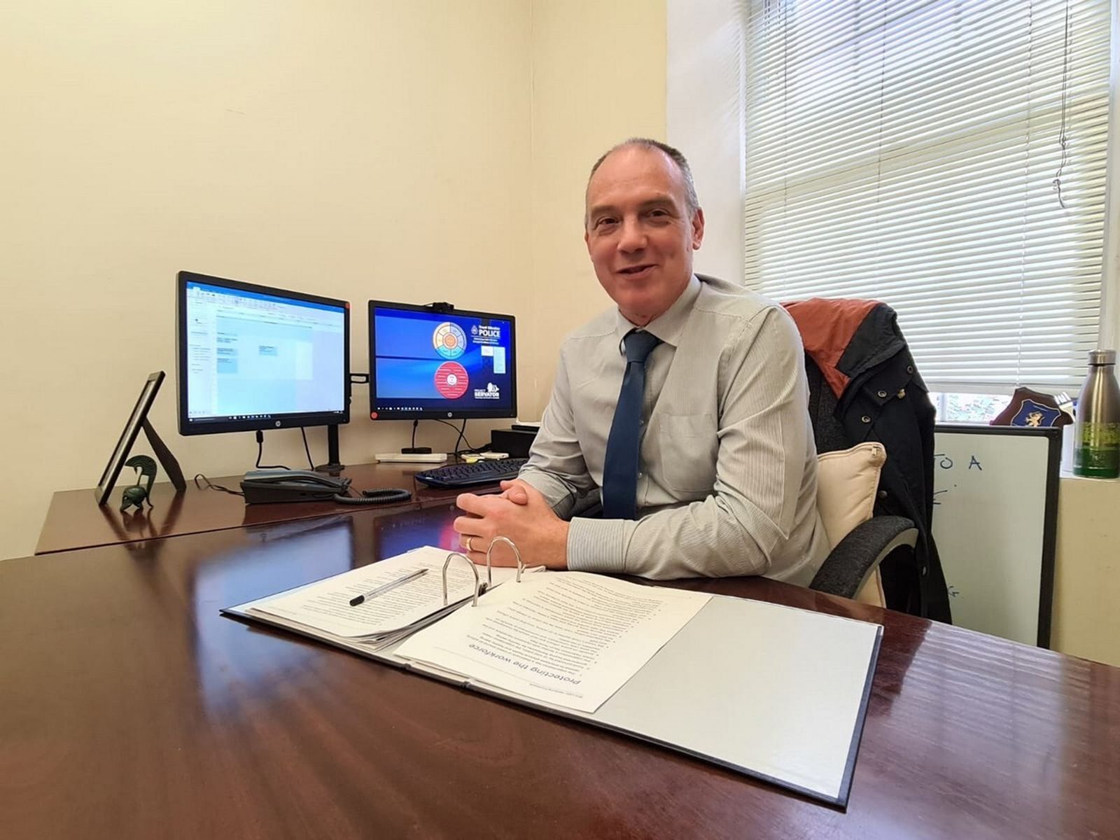 El inspector jefe Thomas Tunbridge, responsable de la iniciativa.