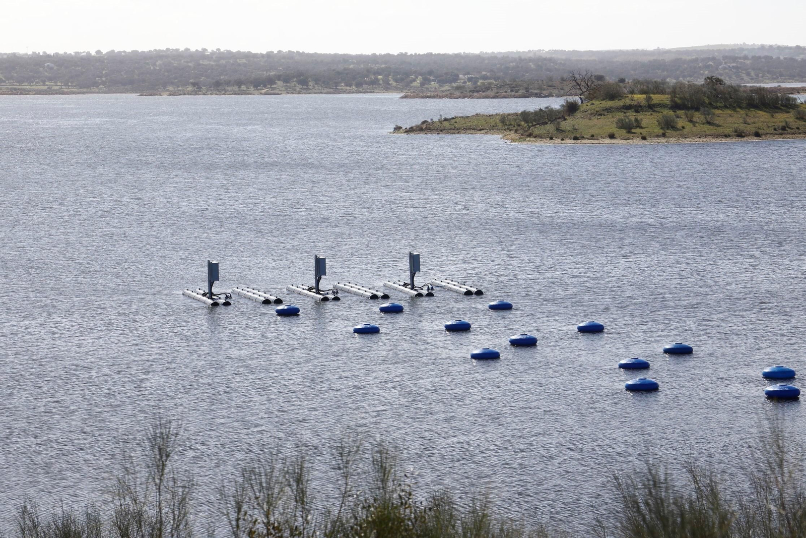 El inicio del trasvase de agua de La Colada a Sierra Boyera, en imágenes