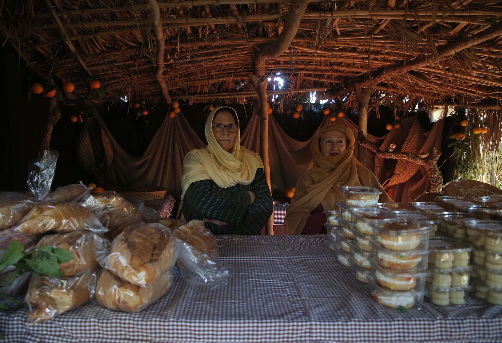 La inauguración del Belén Viviente de Pelayo, en imágenes