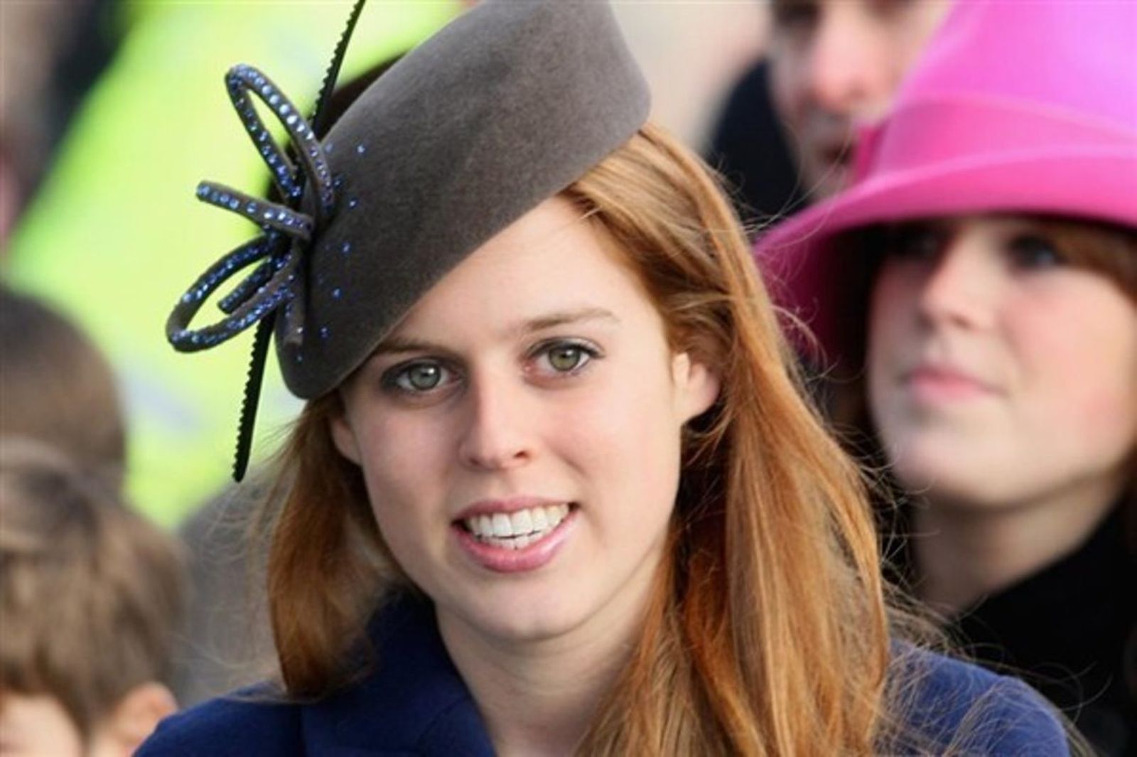 Primer plano de Beatriz de York en Ascot.