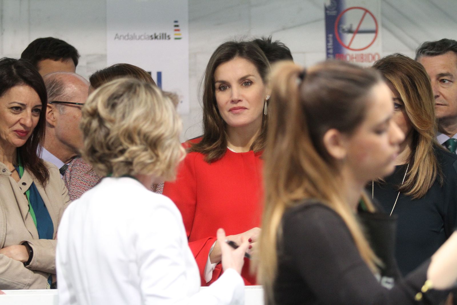 Imágenes de la visita de la reina Letizia a Huelva
