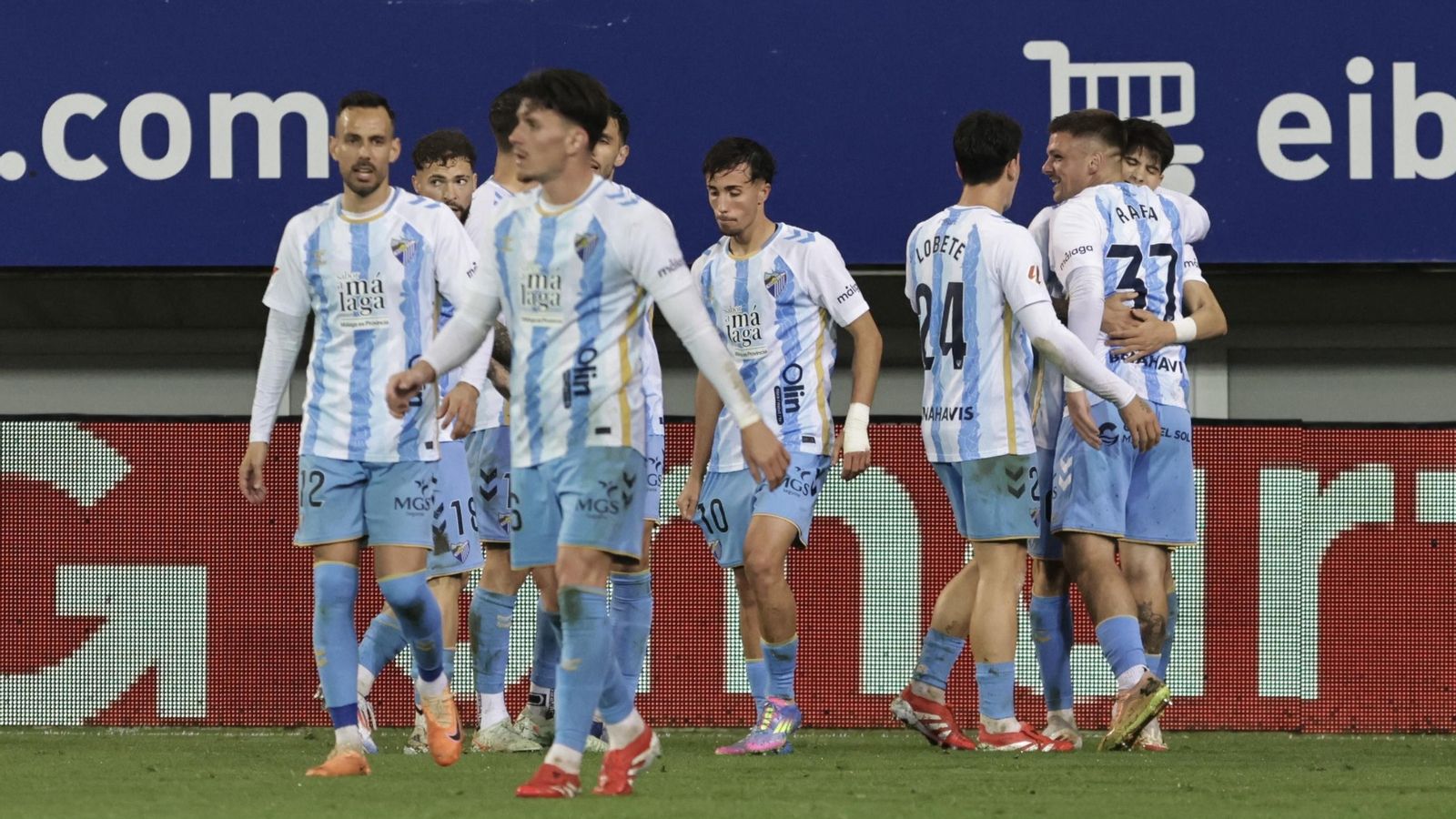 El Eibar-Málaga CF, en fotos