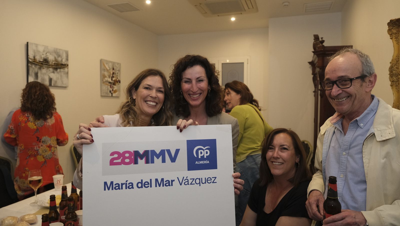 Imágenes de la noche de Elecciones Municipales 2023, en Almería